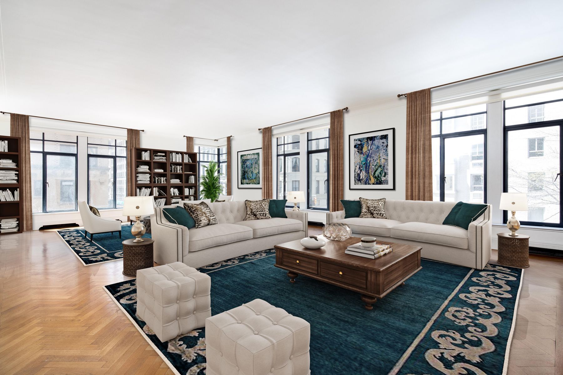 47 East 91st Street 2, Carnegie Hill, Upper East Side, NYC - 4 Bedrooms  
5.5 Bathrooms  
8 Rooms - 