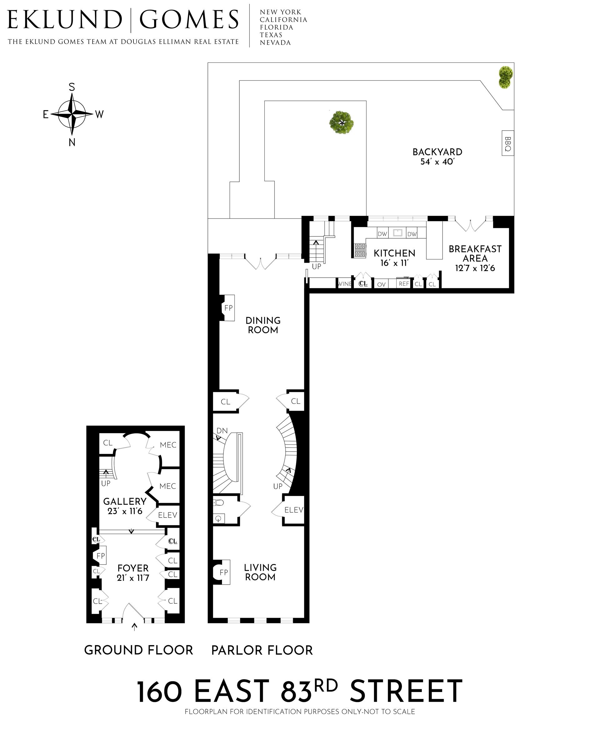 Floorplan for 160 East 83rd Street