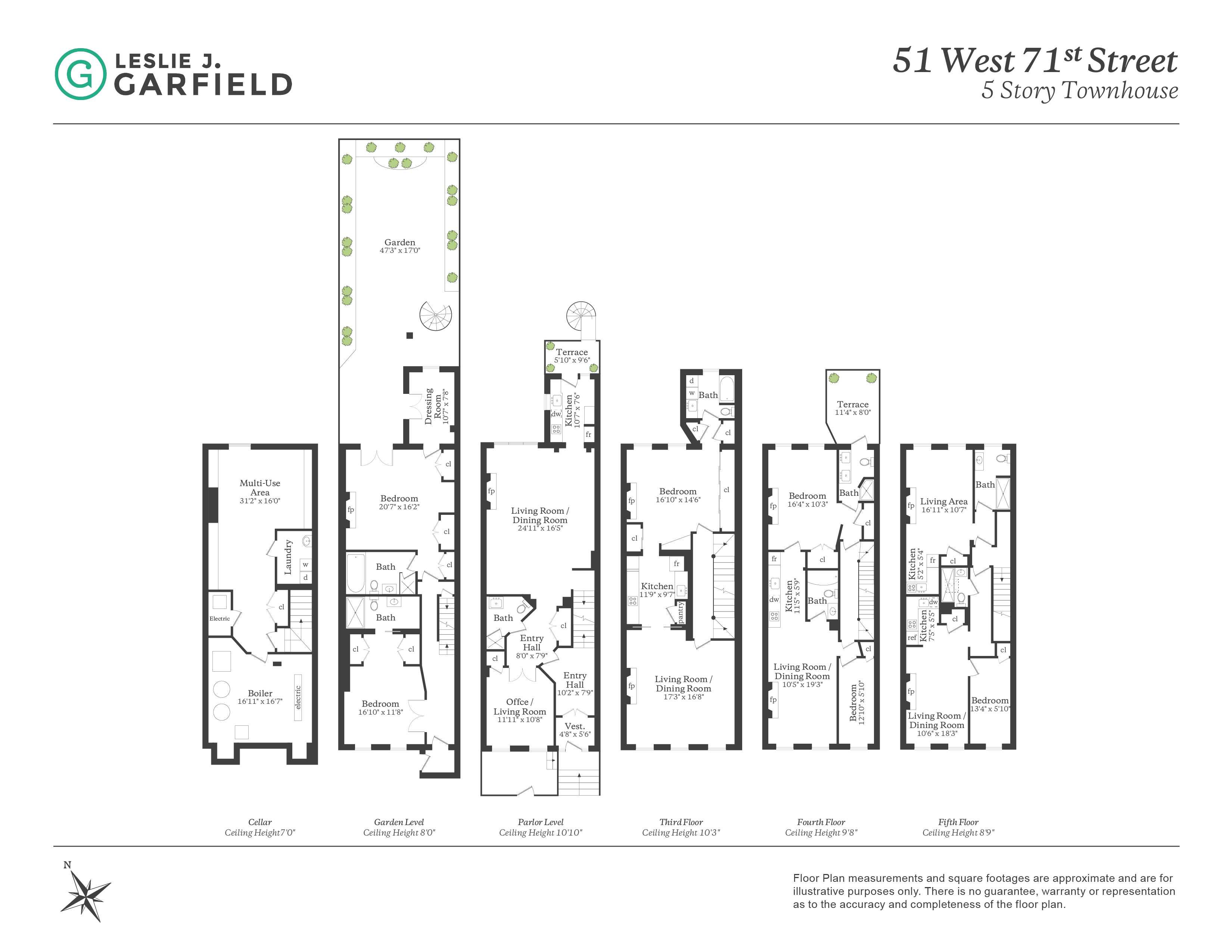 Floorplan for 51 West 71st Street