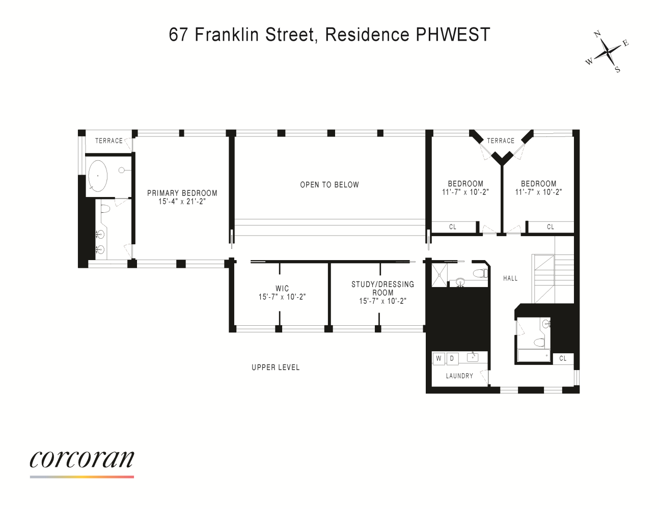 Floorplan for 67 Franklin Street, PHWEST