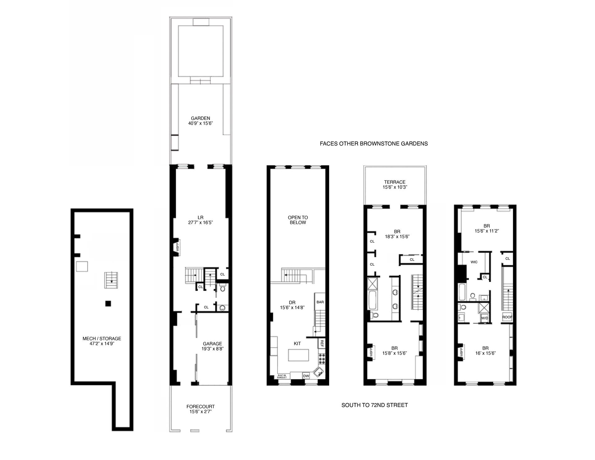 Floorplan for 236 East 72nd Street