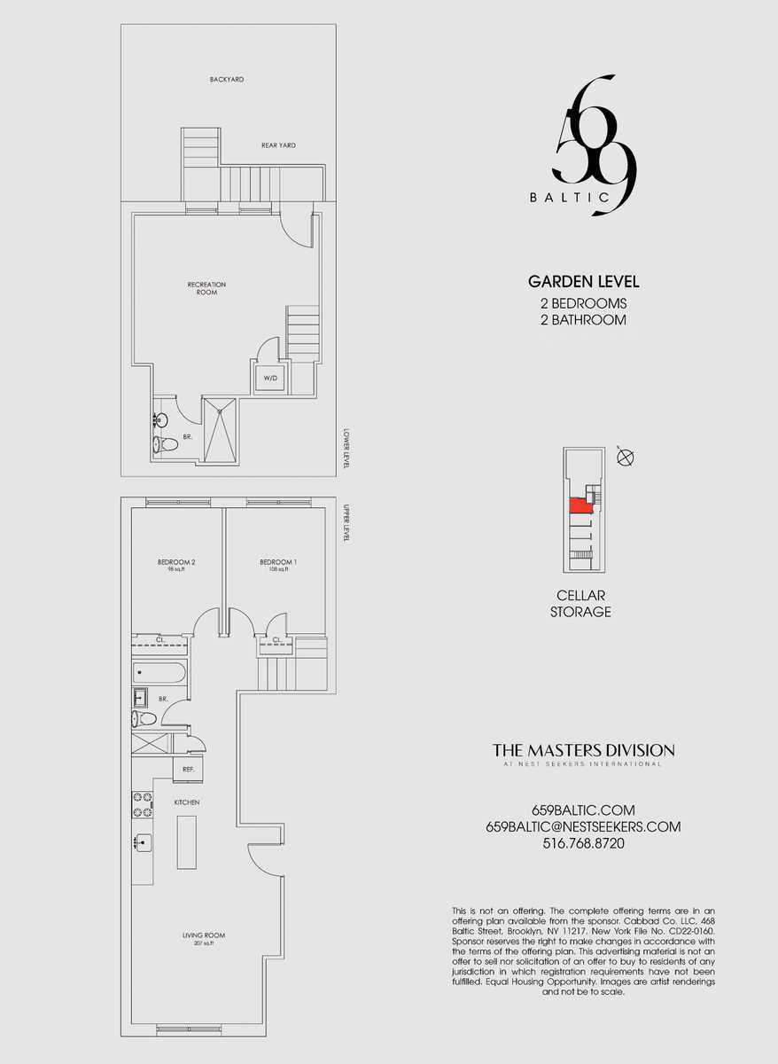 Floorplan for 659 Baltic Street, GARDEN