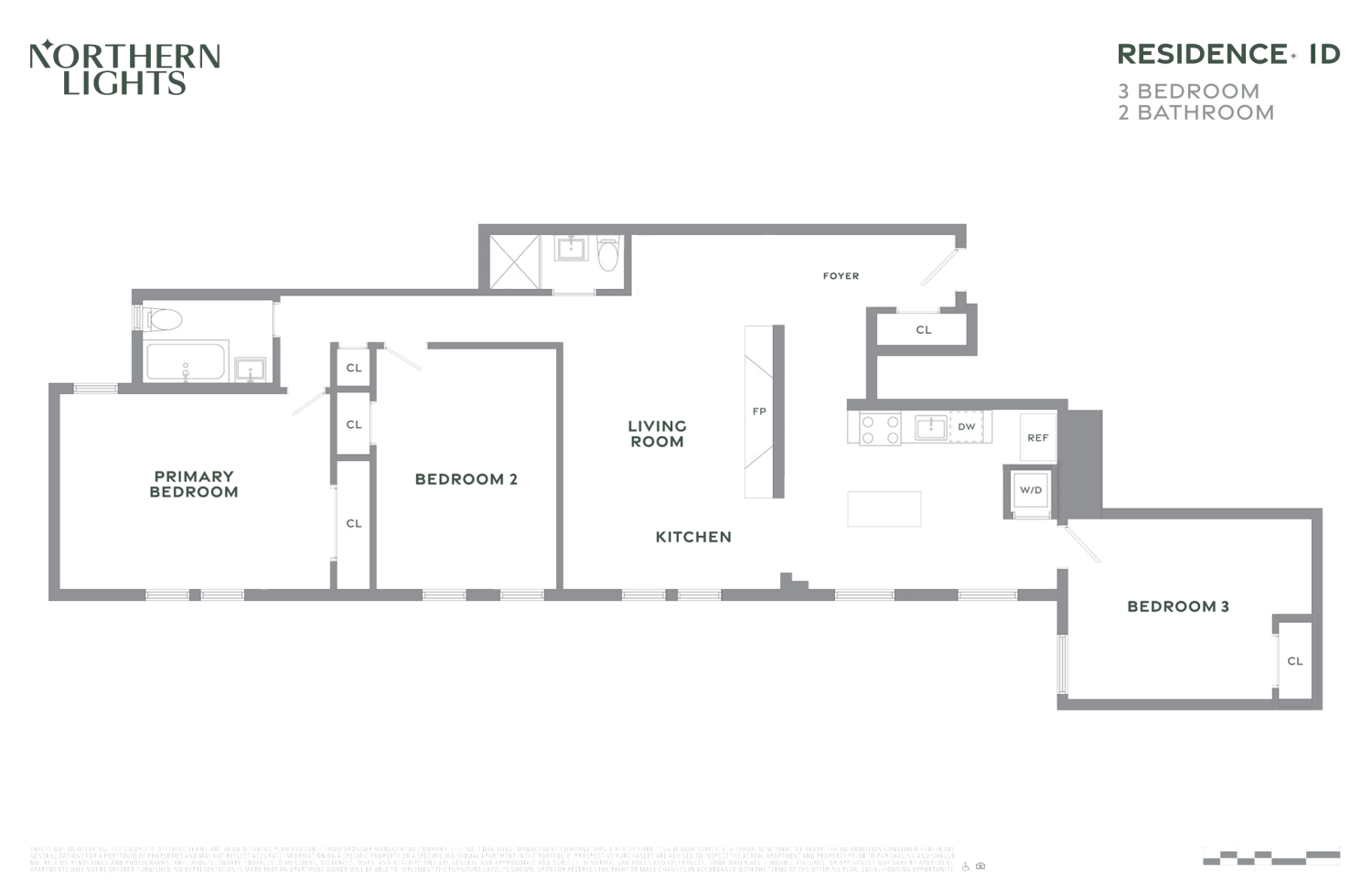 Floorplan for 148-09 Northern Bouleva, 1D