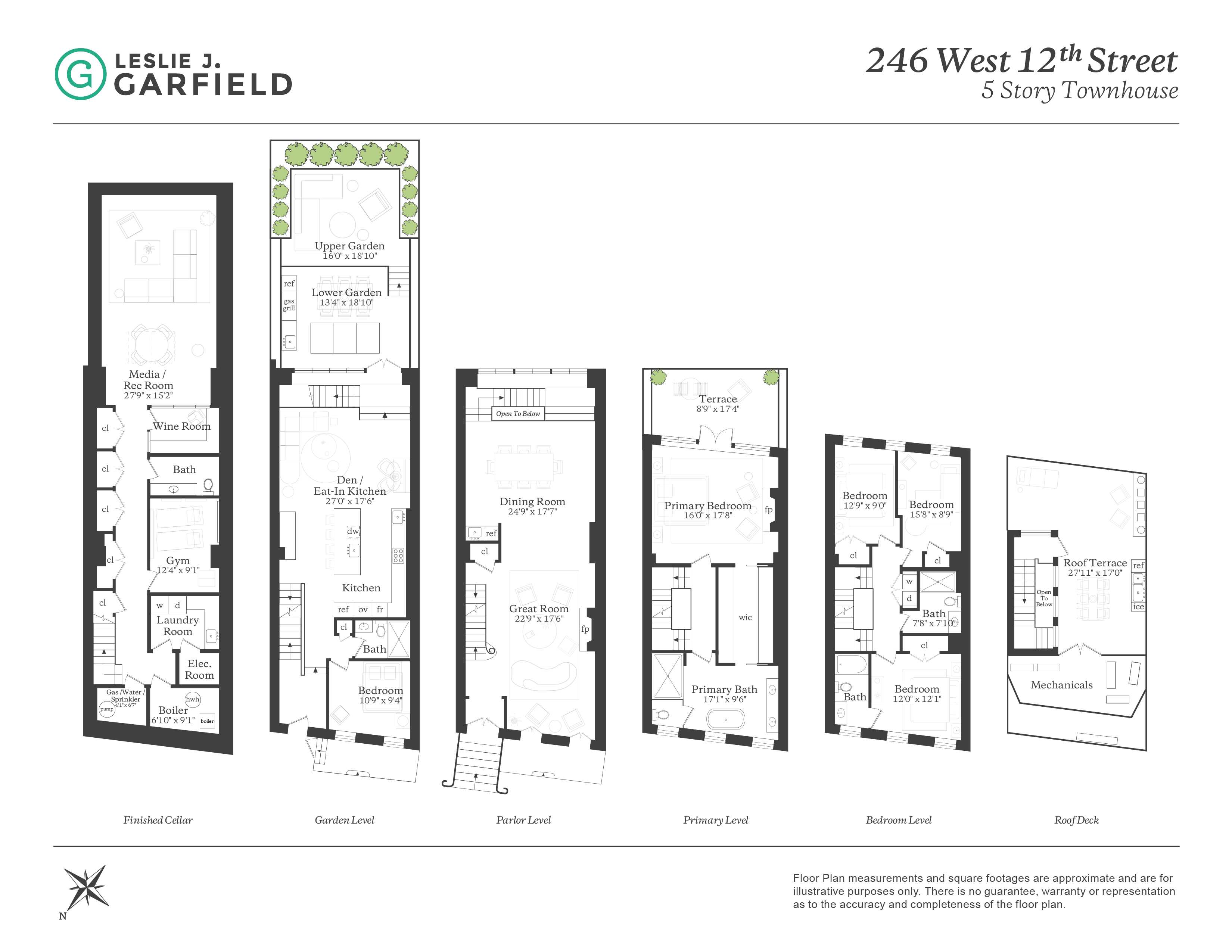 Floorplan for 246 West 12th Street