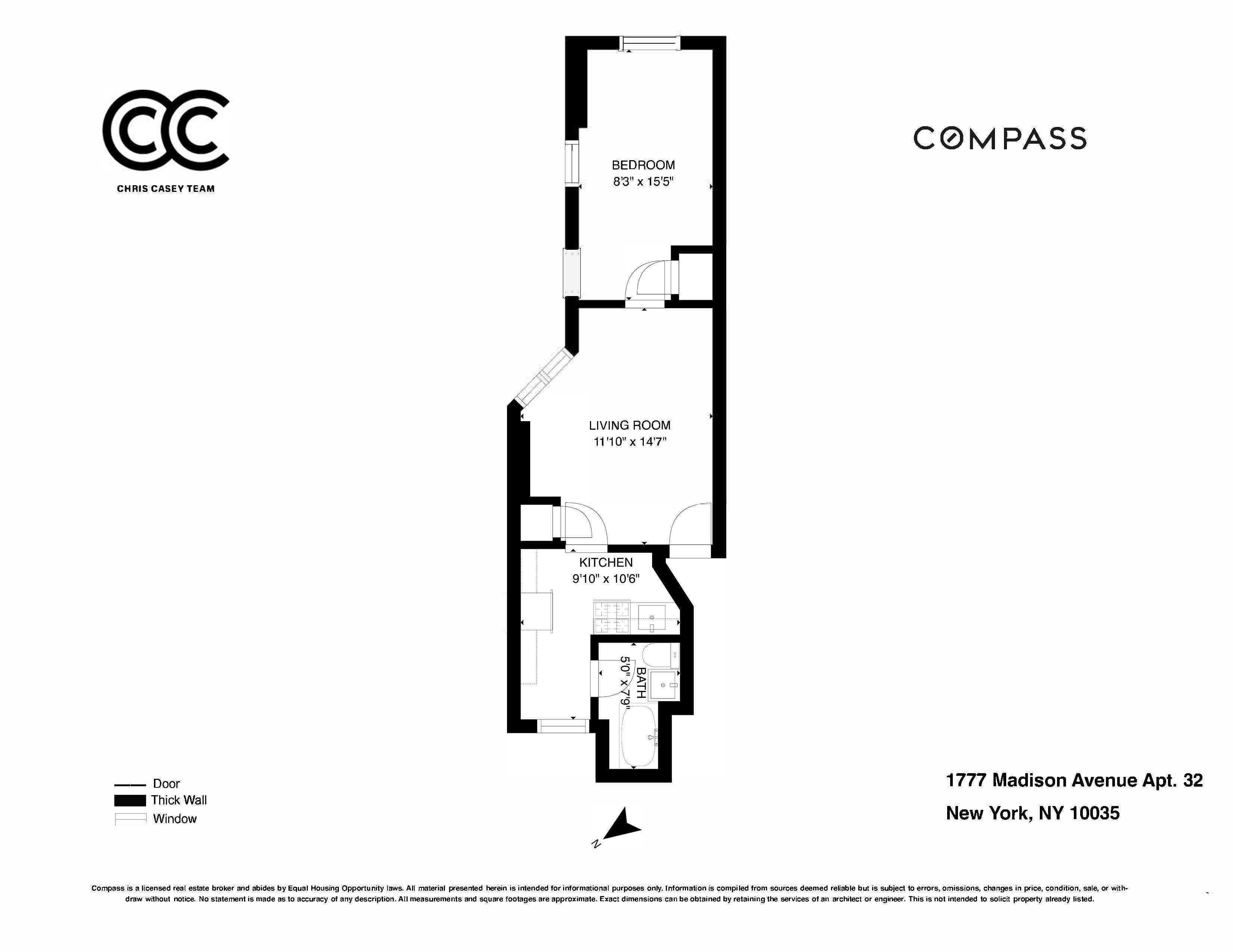 Floorplan for 1777 Madison Avenue, 32