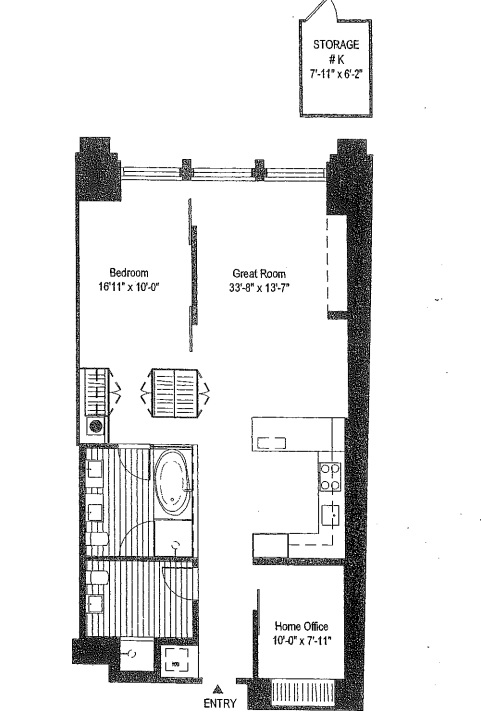 Floorplan for 650 6th Avenue, 2K