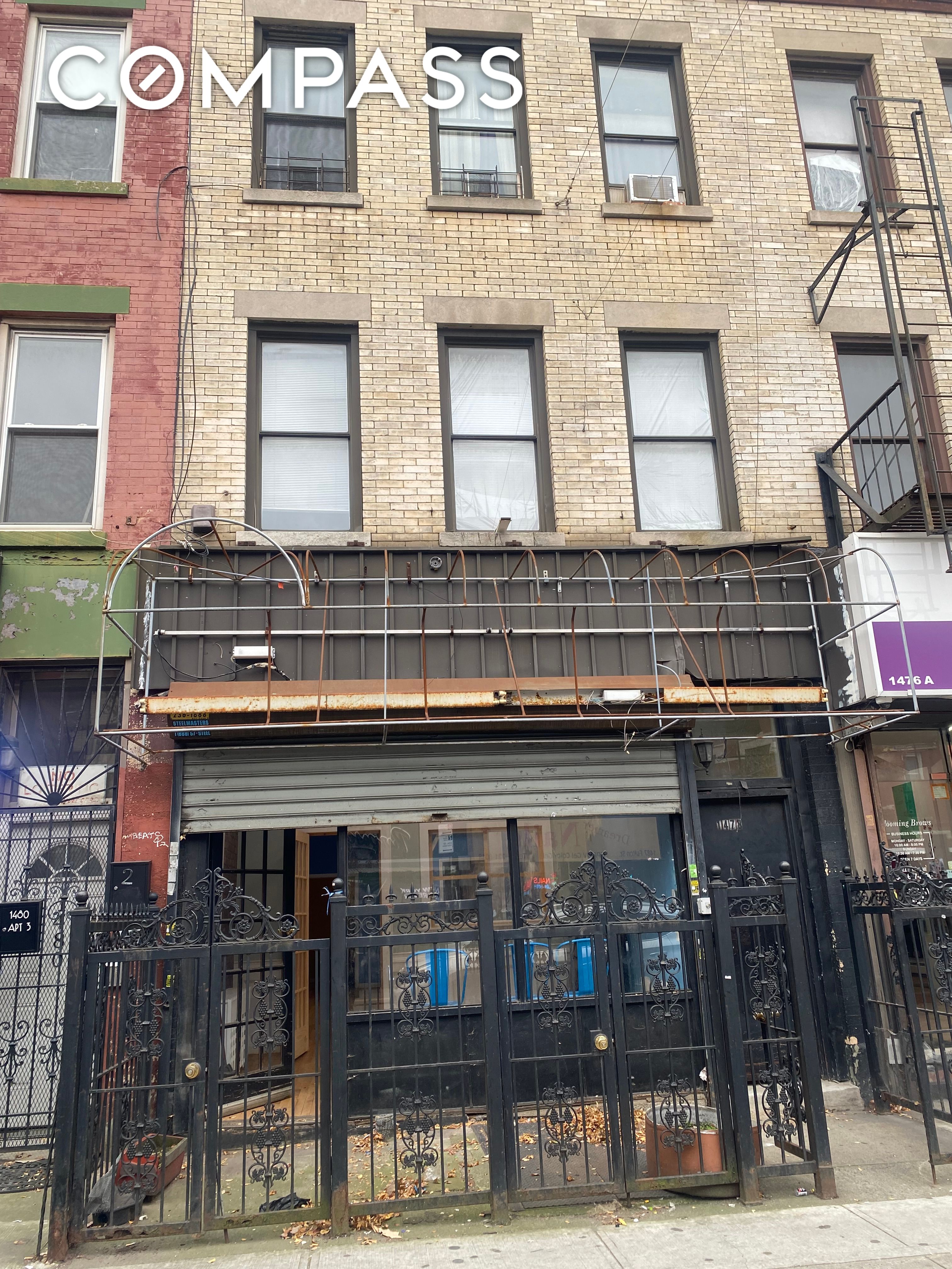 1478 Fulton Street, Bedford-Stuyvesant, Brooklyn, New York - 2 Bedrooms  
2.5 Bathrooms  
10 Rooms - 