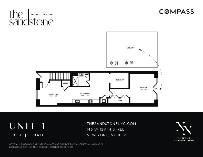 Floorplan for 145 West 129th Street, G