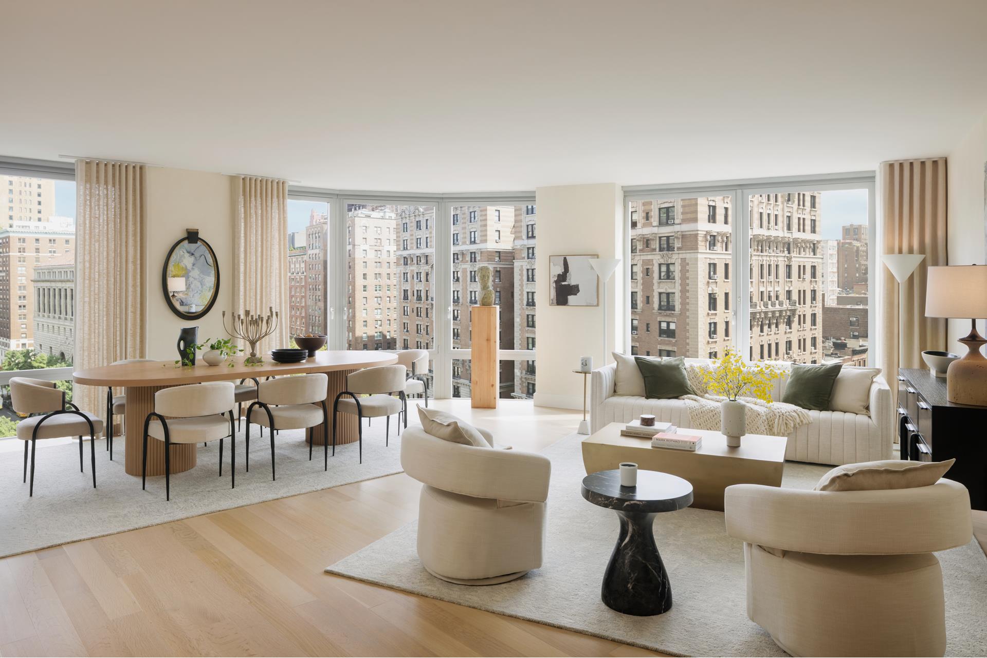 212 West 72nd Street 9H, Lincoln Square, Upper West Side, NYC - 4 Bedrooms  
3.5 Bathrooms  
7 Rooms - 