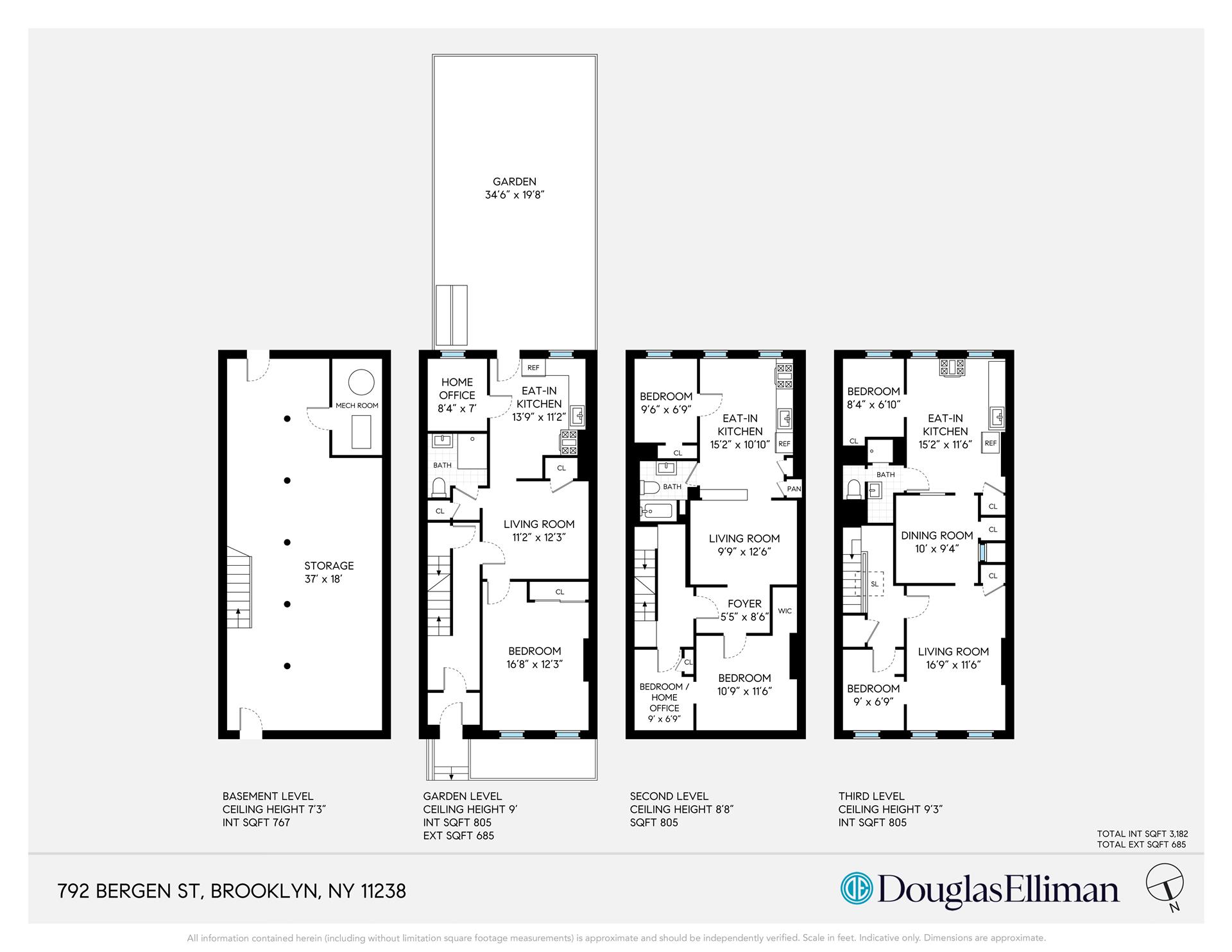 Floorplan for 792 Bergen Street