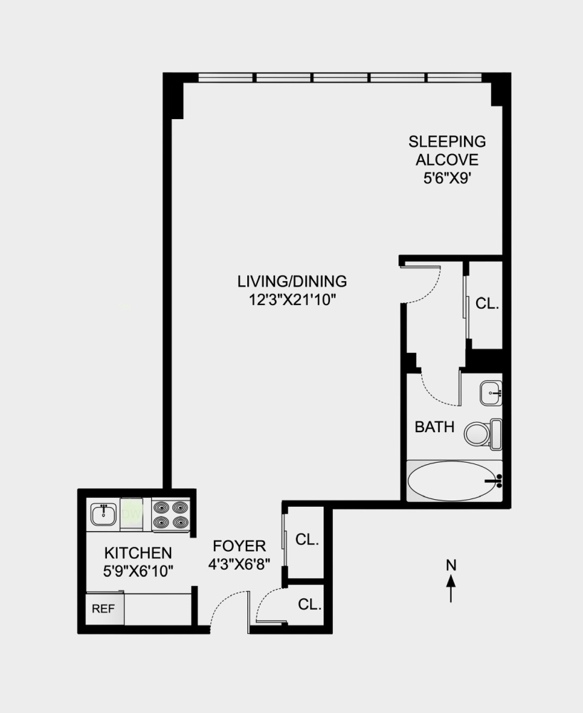 Floorplan for 209 East 56th Street, 5K