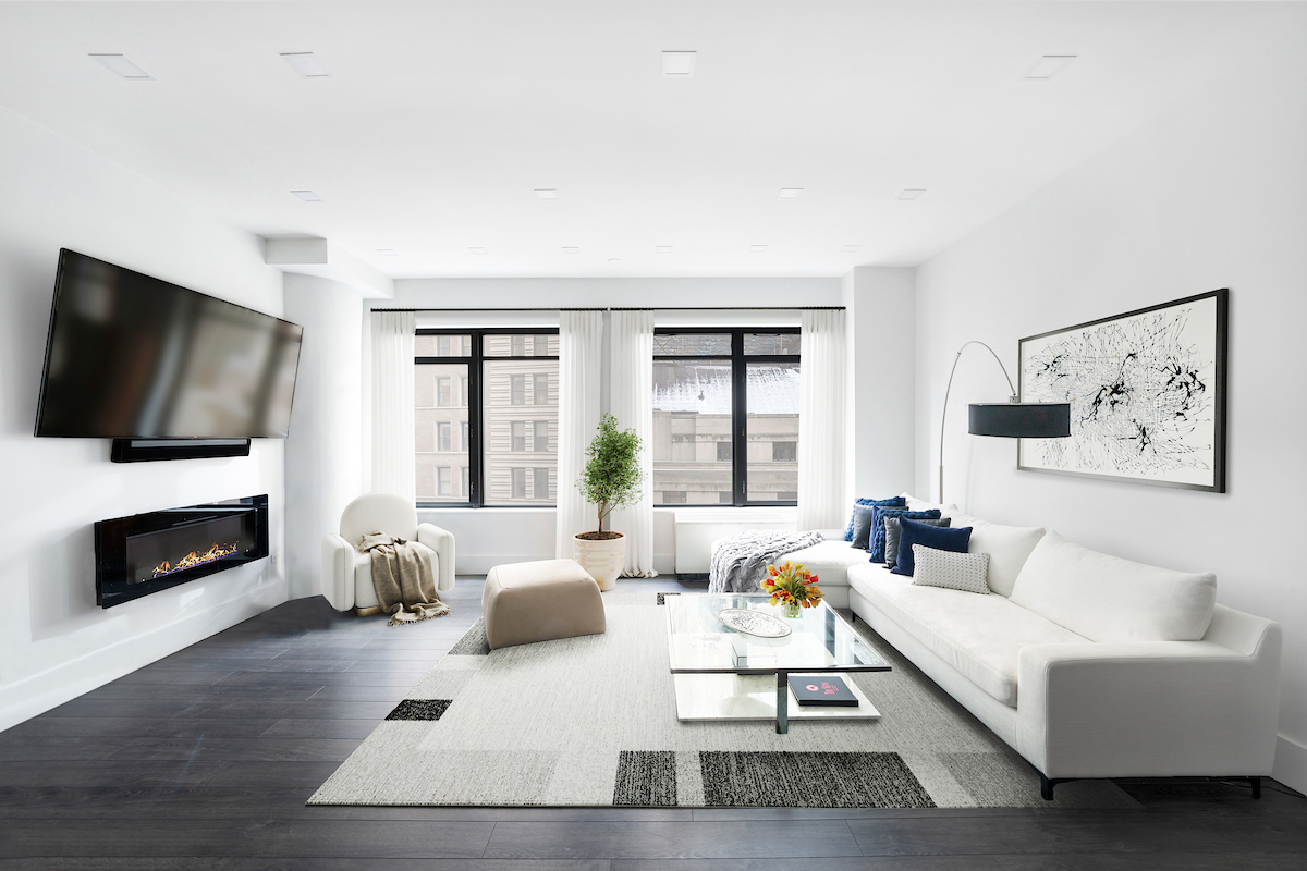 40 Broad Street 14H, Financial District, Downtown, NYC - 2 Bedrooms  
2 Bathrooms  
4 Rooms - 