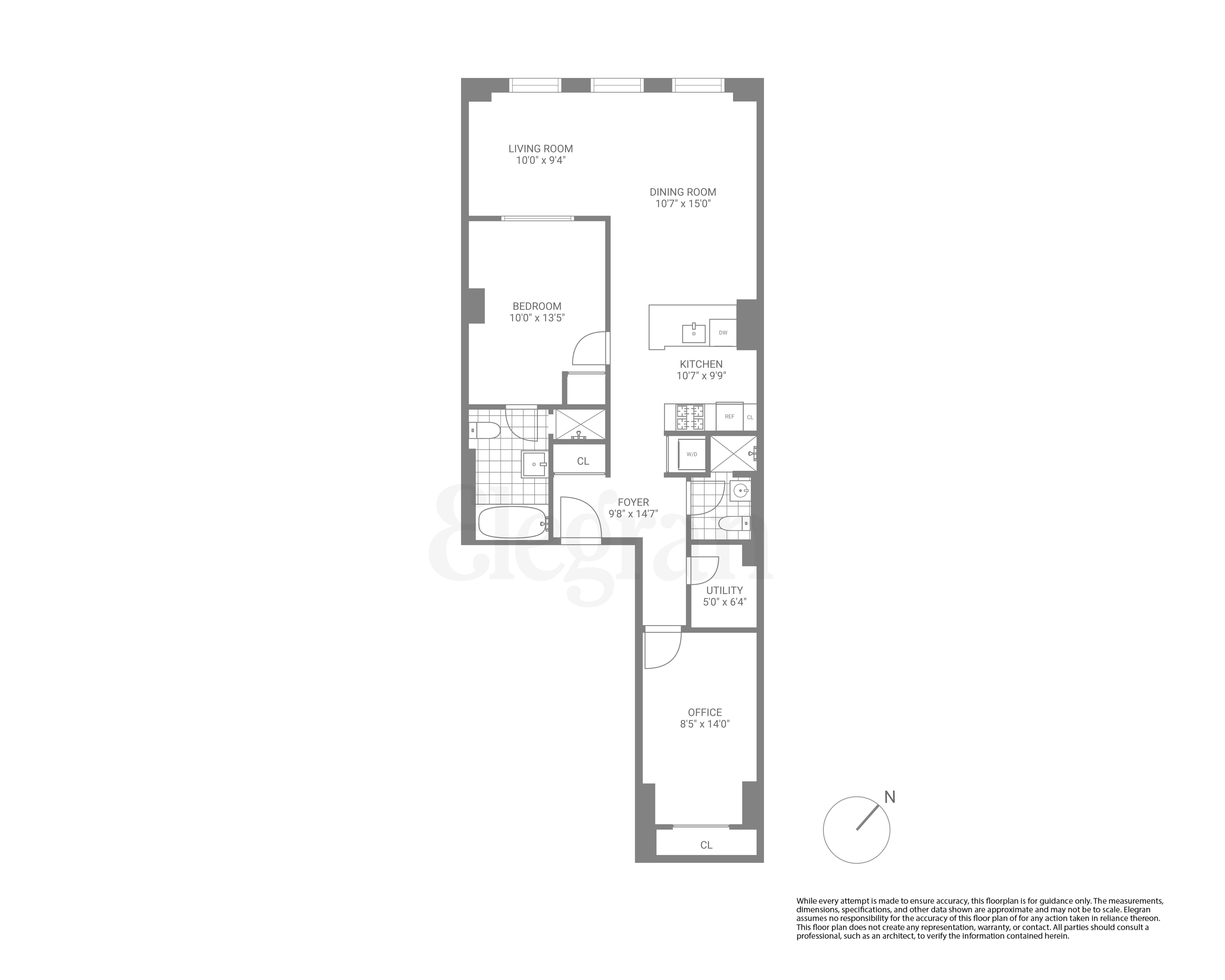 Floorplan for 11 East 36th Street, 406