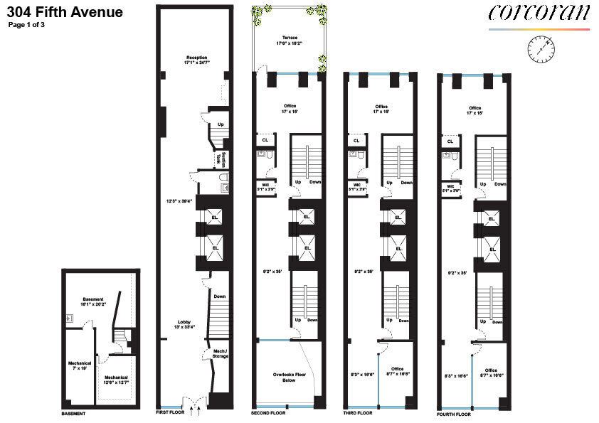 Floorplan for 304 5th Avenue