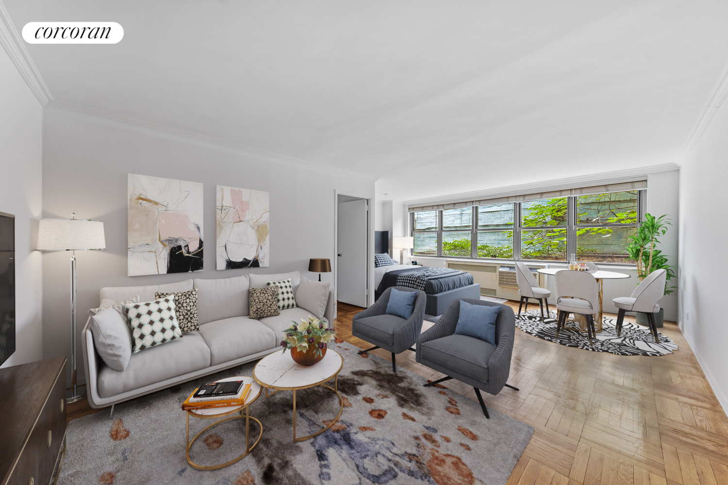 209 East 56th Street 2B, Sutton Place, Midtown East, NYC - 1 Bathrooms  
2 Rooms - 