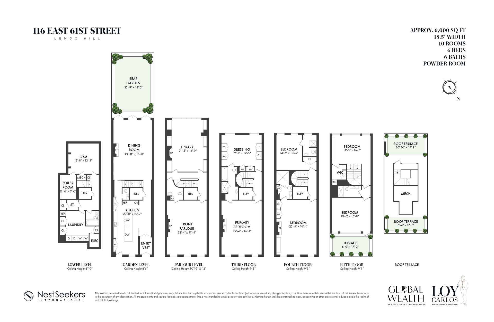 Floorplan for 116 East 61st Street