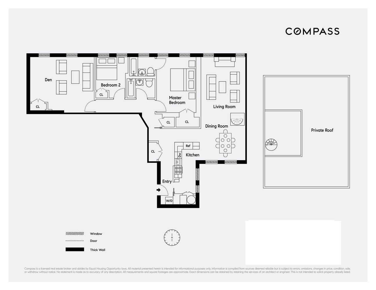 Floorplan for 100 West 119th Street, 7B