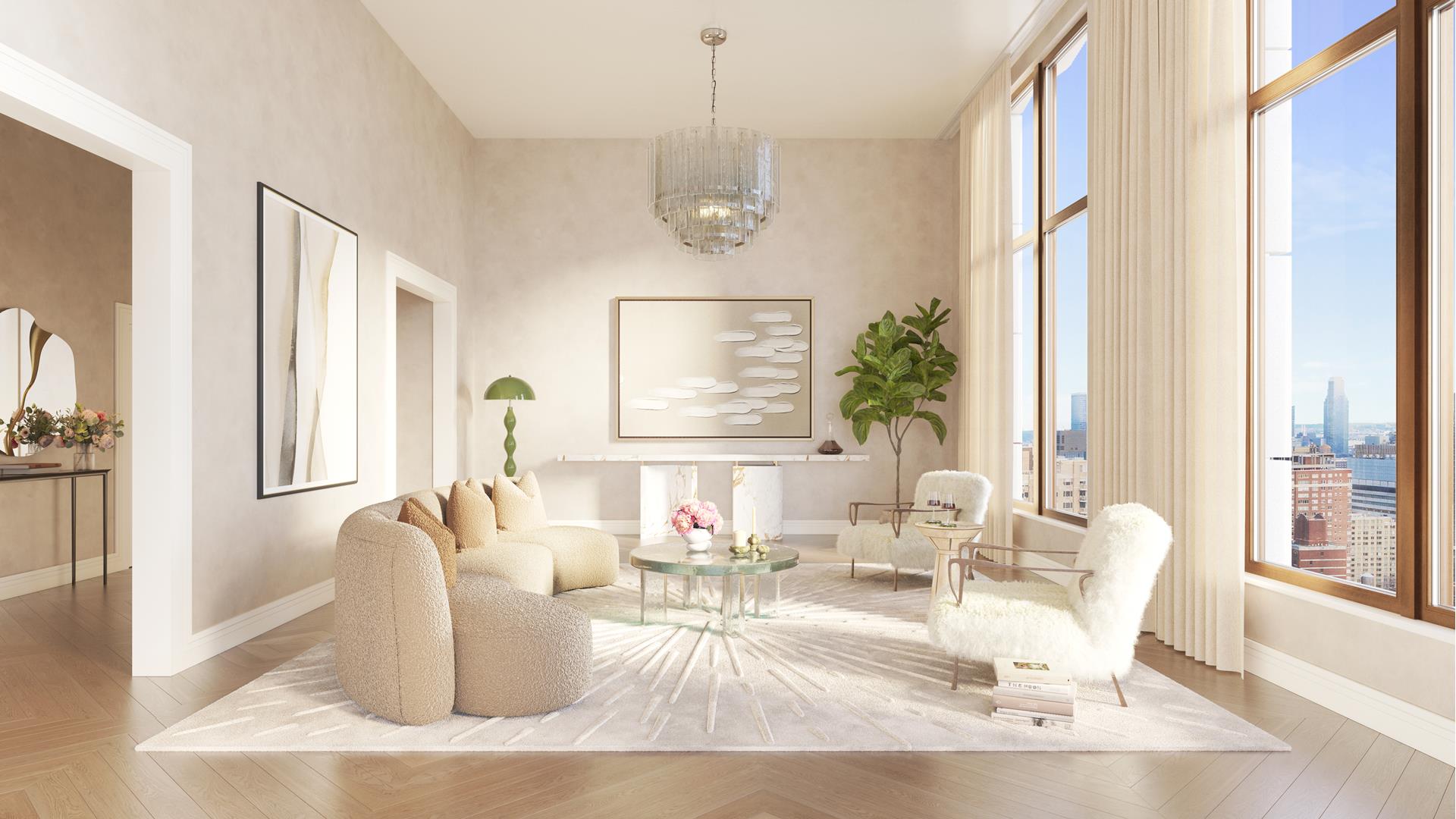 201 East 74th Street Floor24, Lenox Hill, Upper East Side, NYC - 5 Bedrooms  
4.5 Bathrooms  
9 Rooms - 