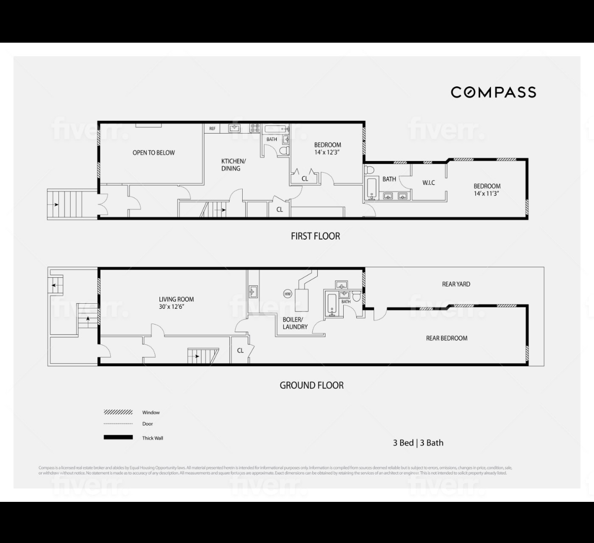 Floorplan for 862 West End Avenue, GARDEN