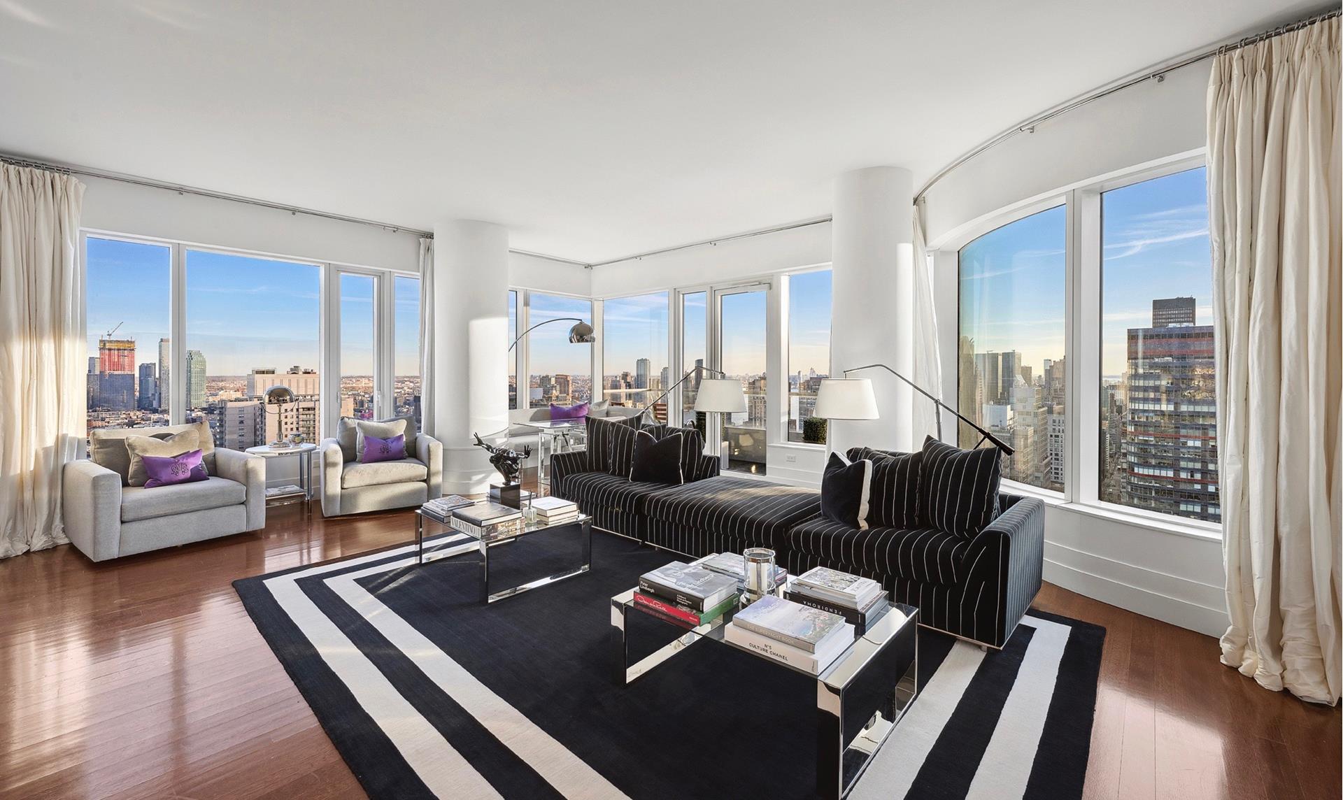 252 East 57th Street 46C, Sutton Place, Midtown East, NYC - 3 Bedrooms  
3.5 Bathrooms  
6 Rooms - 