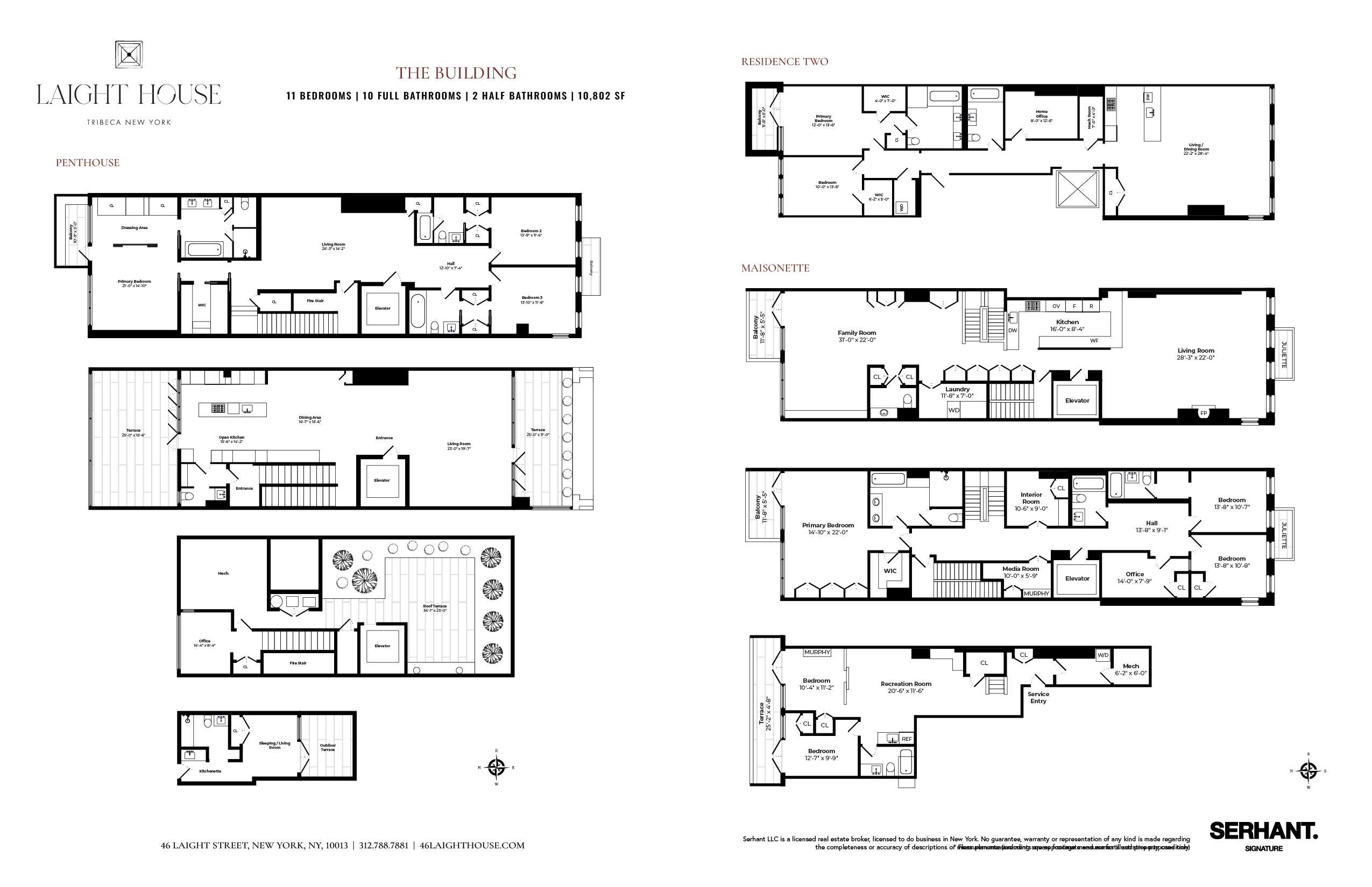 Floorplan for 46 Laight Street