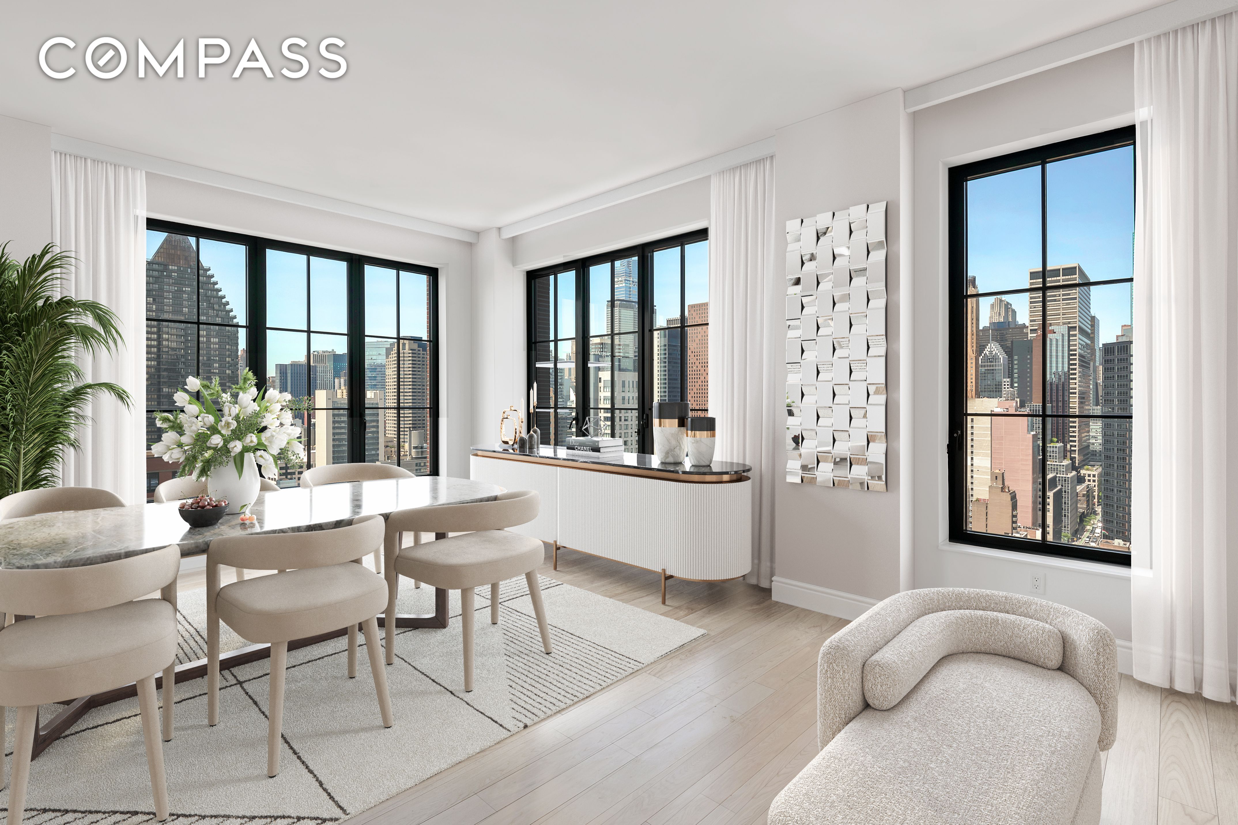 959 1st Avenue 25H, Midtown East, Midtown East, NYC - 3 Bedrooms  
2.5 Bathrooms  
4 Rooms - 