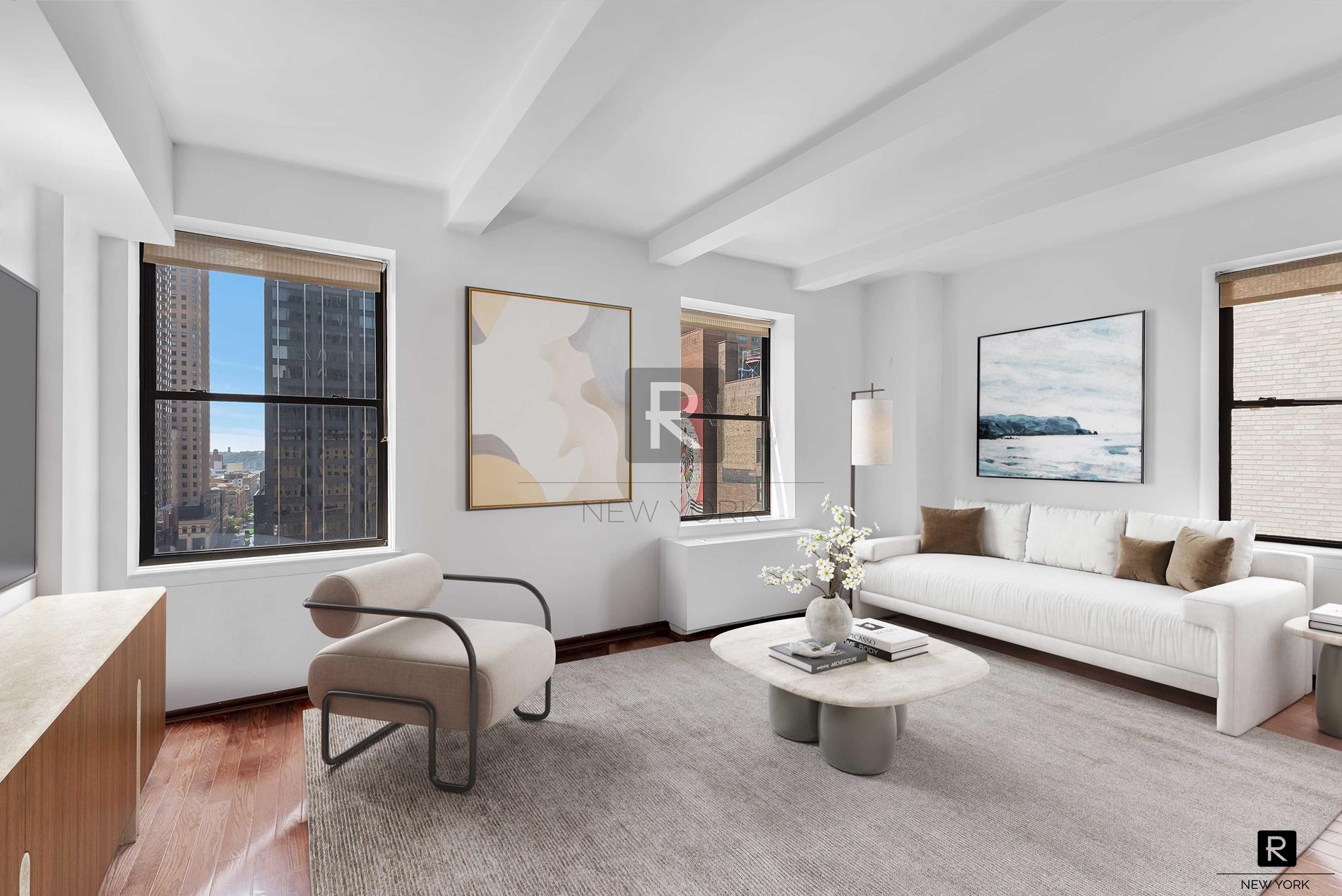 150 West 51st Street 1508, Midtown West, Midtown West, NYC - 1 Bedrooms  
1 Bathrooms  
3 Rooms - 