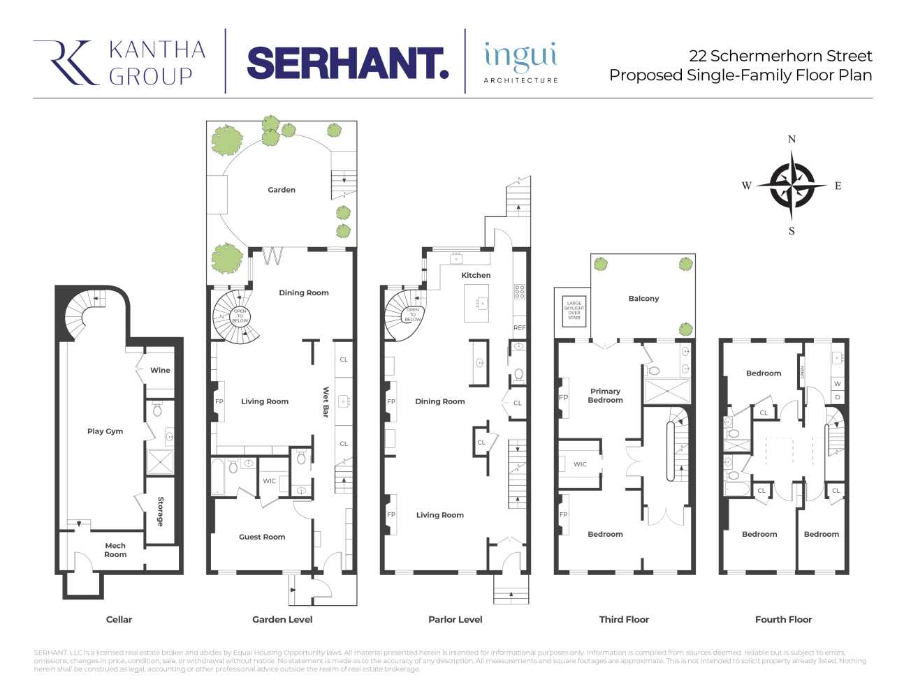 Floorplan for 22 Schermerhorn Street