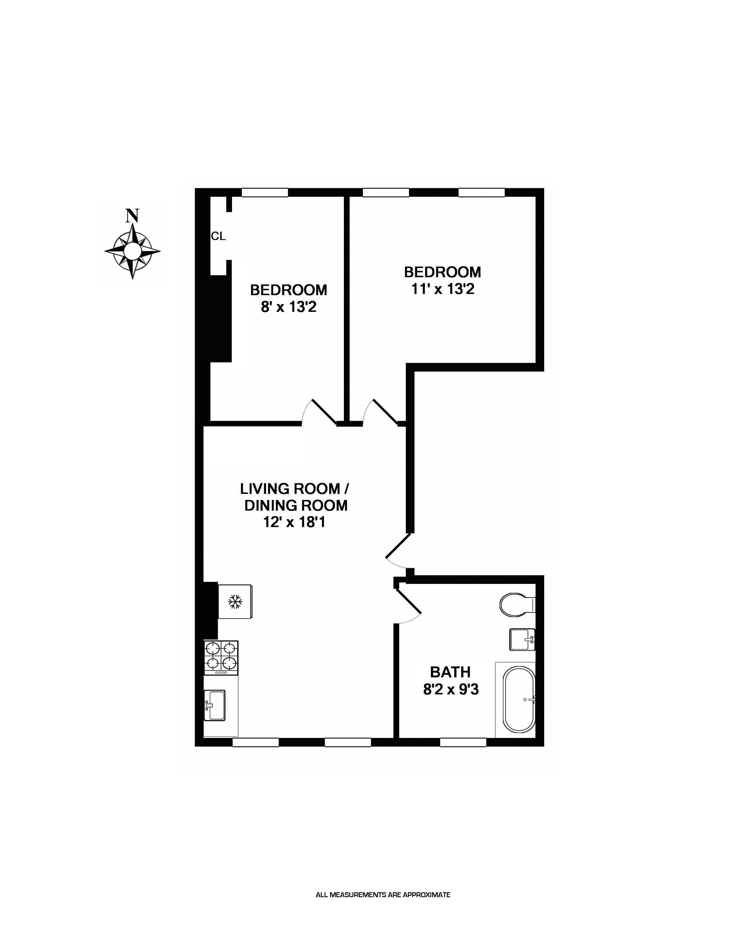 Floorplan for 148 29th Street