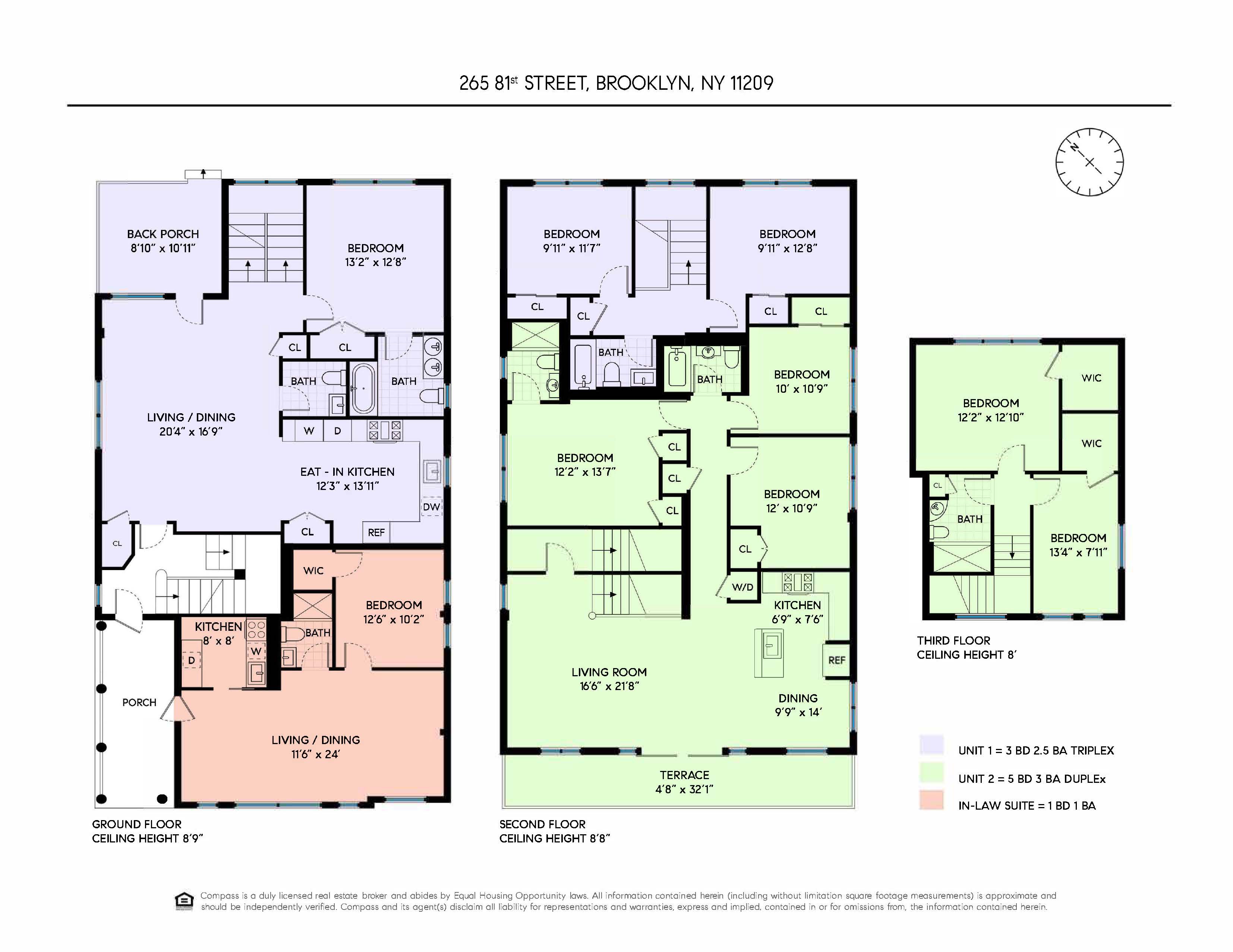 Floorplan for 265 81st Street