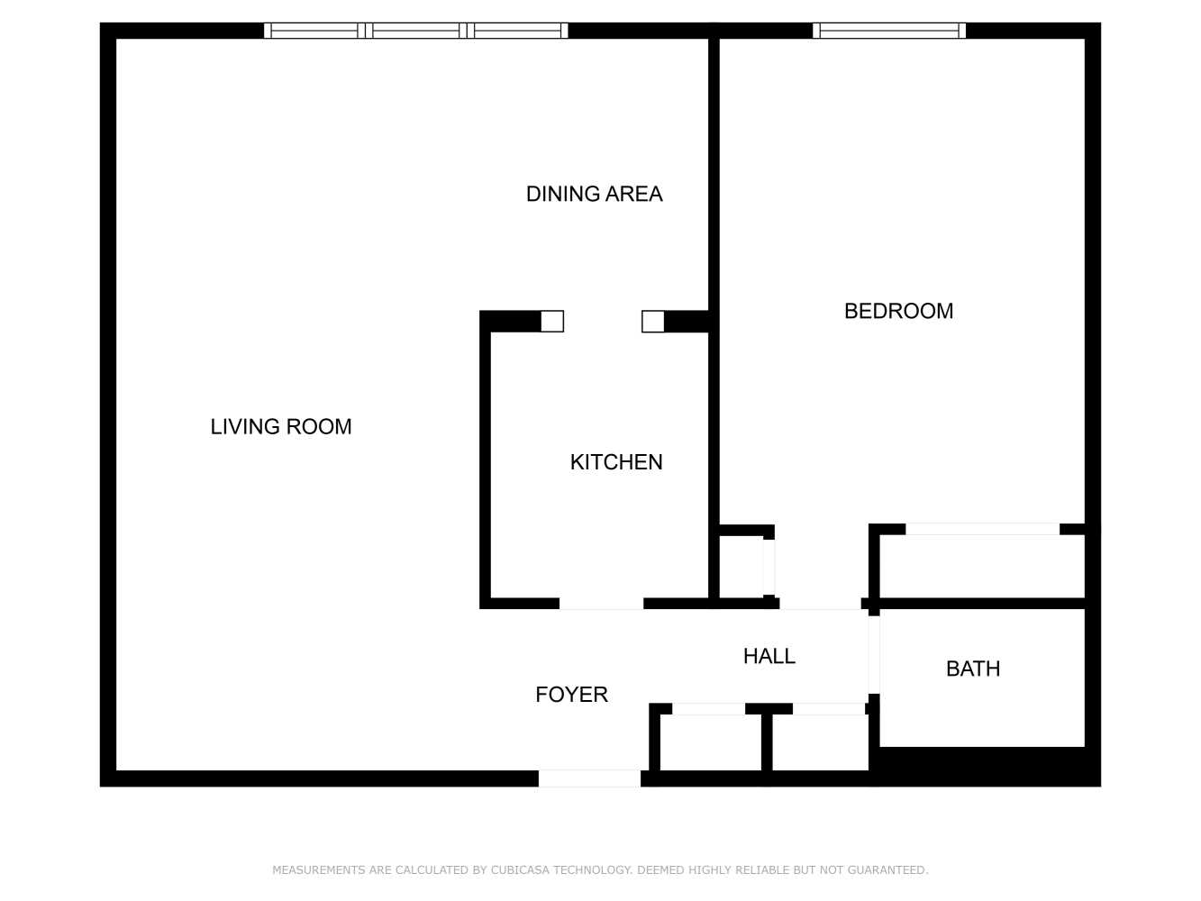 Floorplan for 3201 Grand Street, 1B