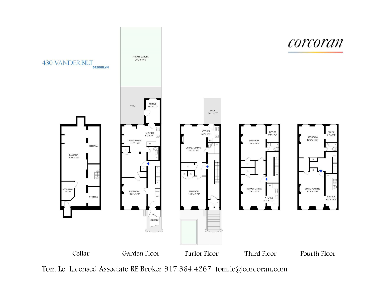 Floorplan for 430 Vanderbilt Avenue