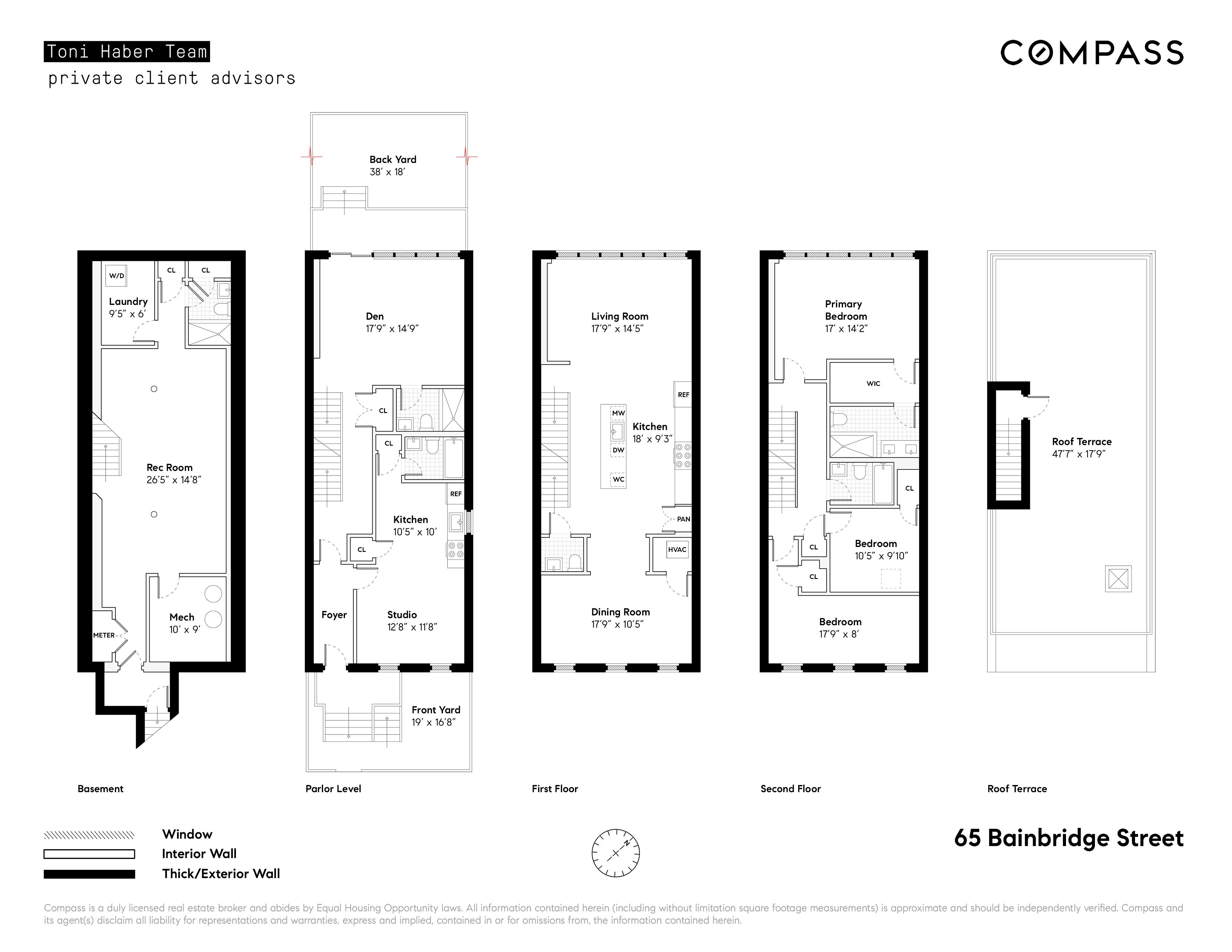 Floorplan for 65 Bainbridge Street