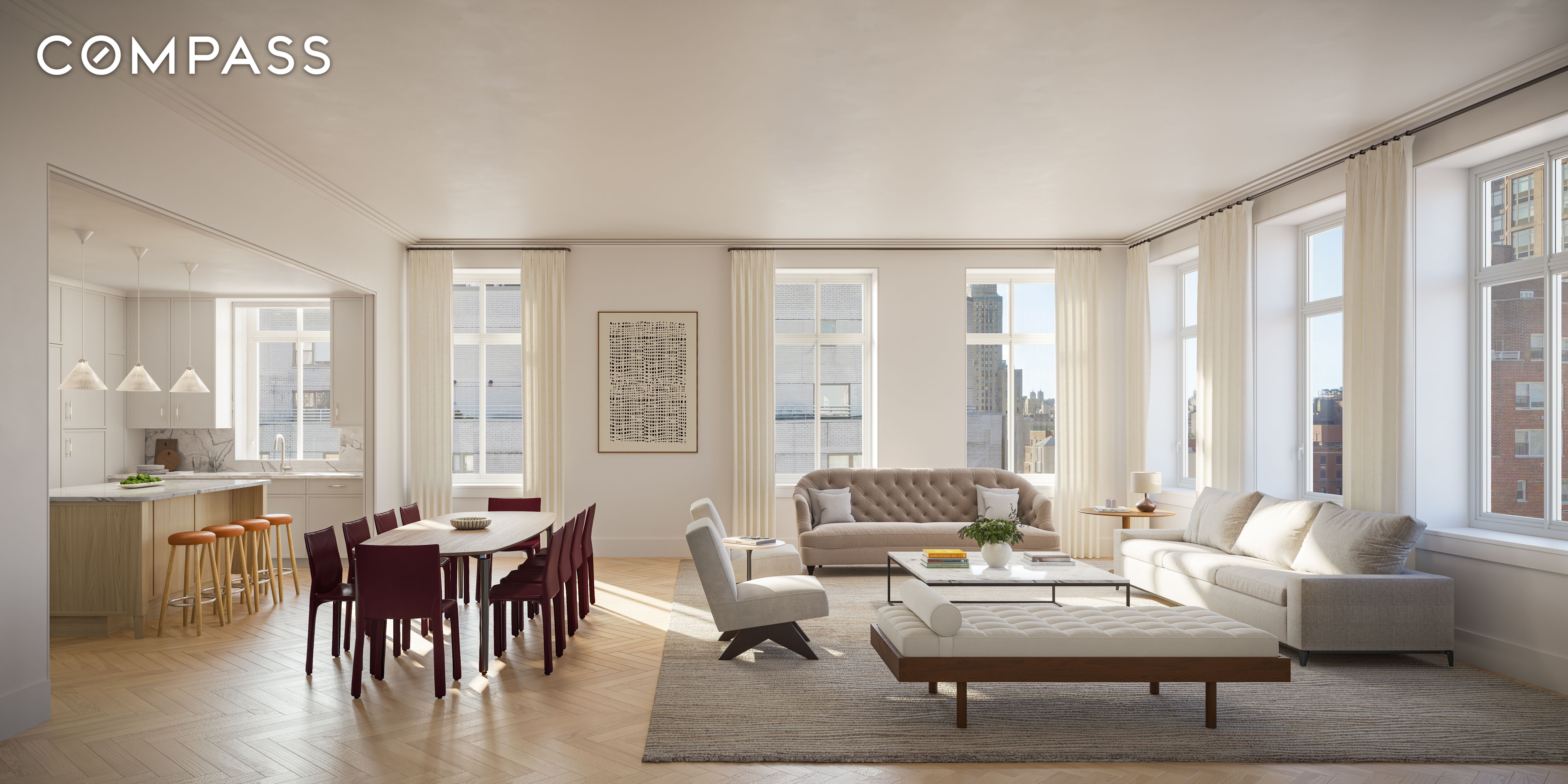 200 East 75th Street 3B, Lenox Hill, Upper East Side, NYC - 3 Bedrooms  
3.5 Bathrooms  
6 Rooms - 