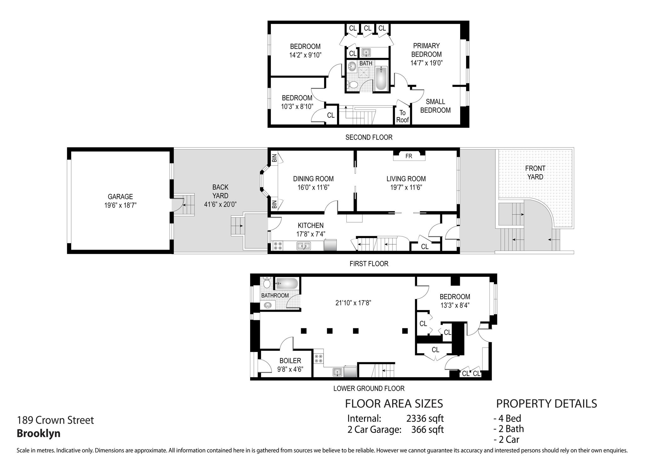 Floorplan for 189 Crown Street