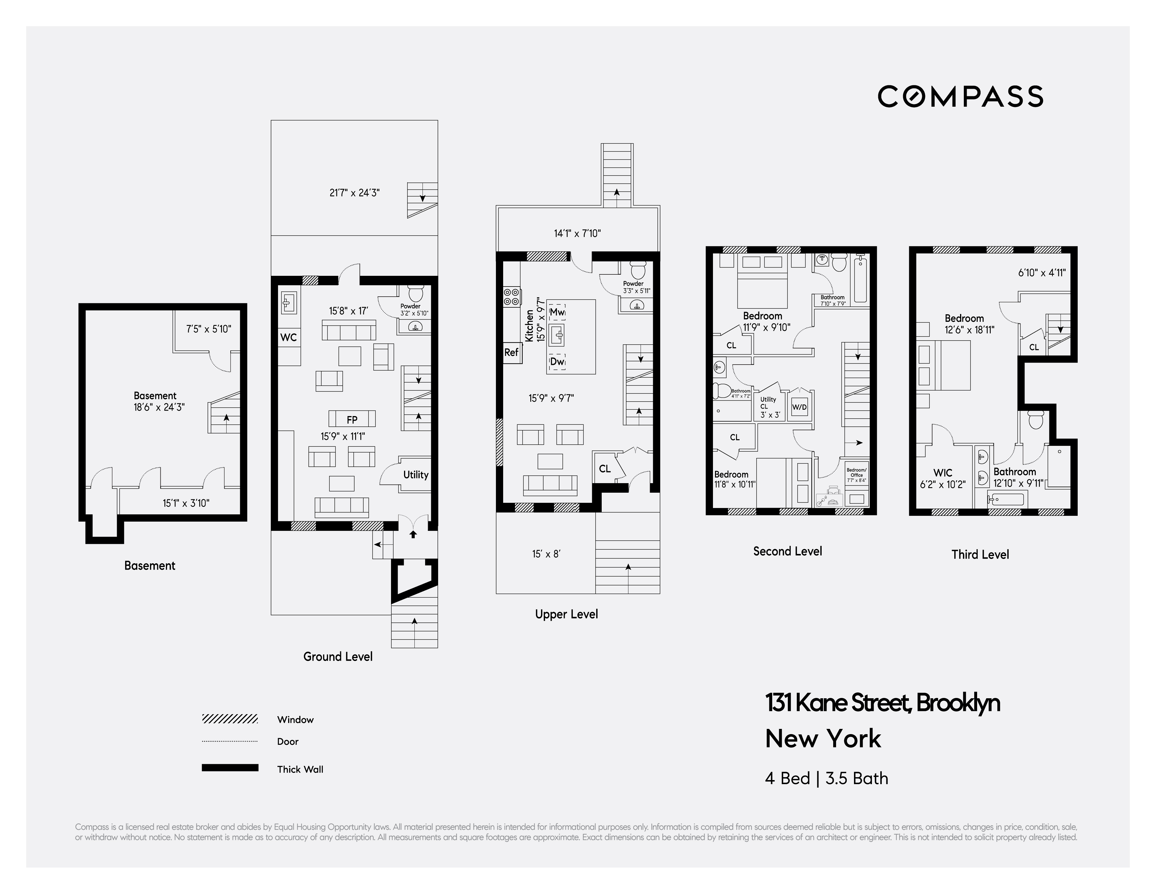 Floorplan for 131 Kane Street