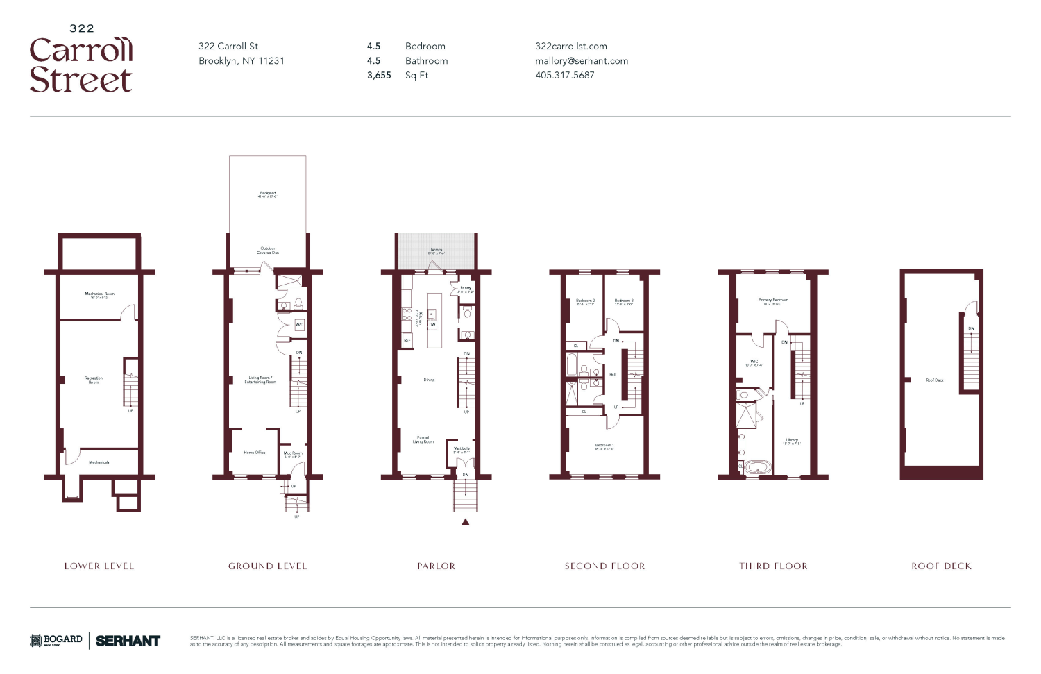 Floorplan for 322 Carroll Street