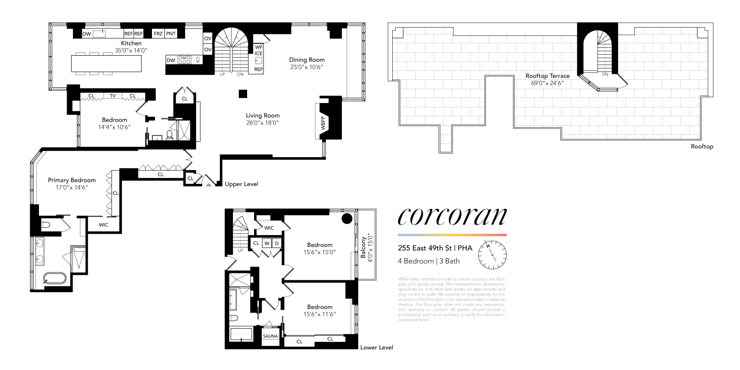 Floorplan for 255 East 49th Street, PHA