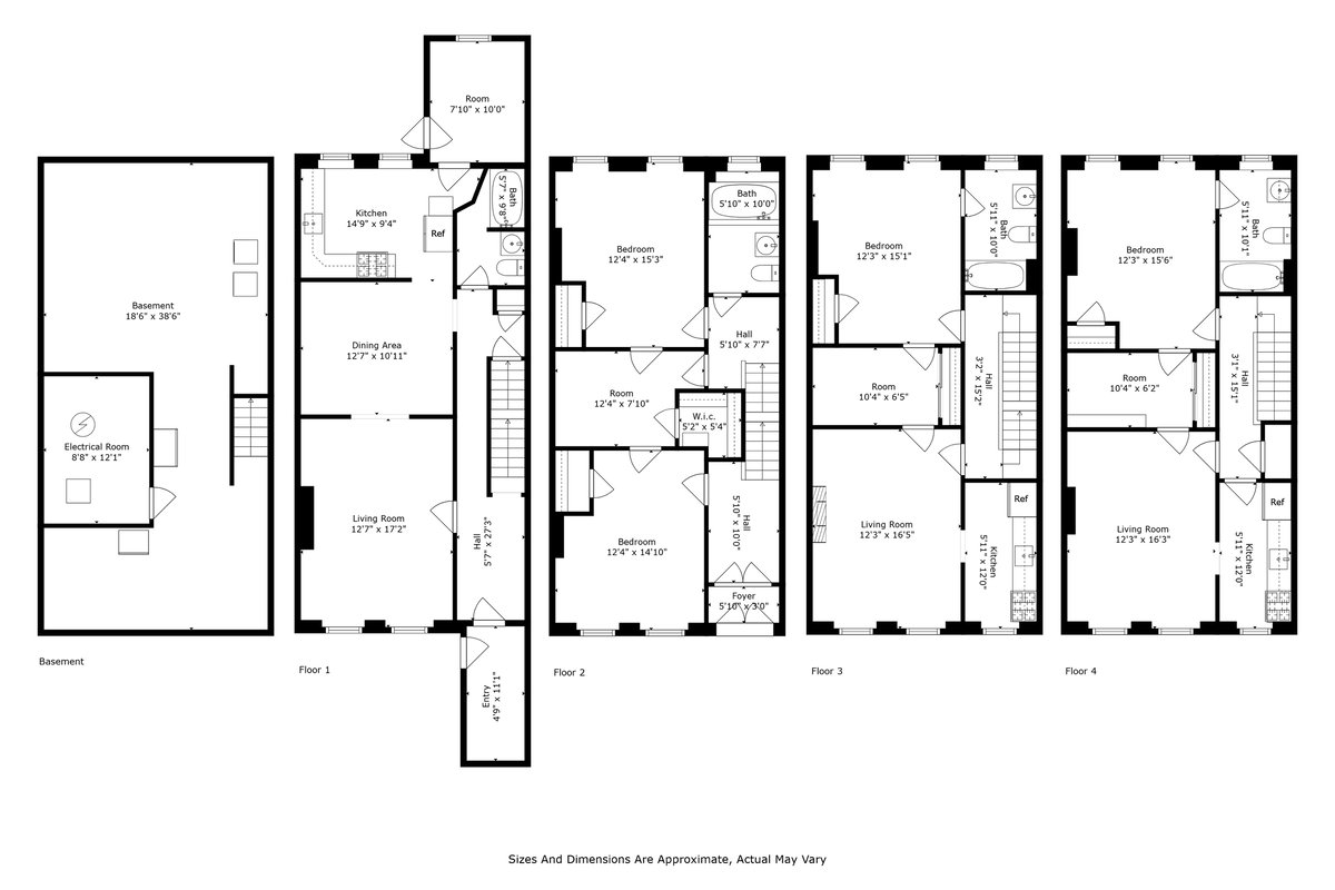 Floorplan for 125 Albany Avenue