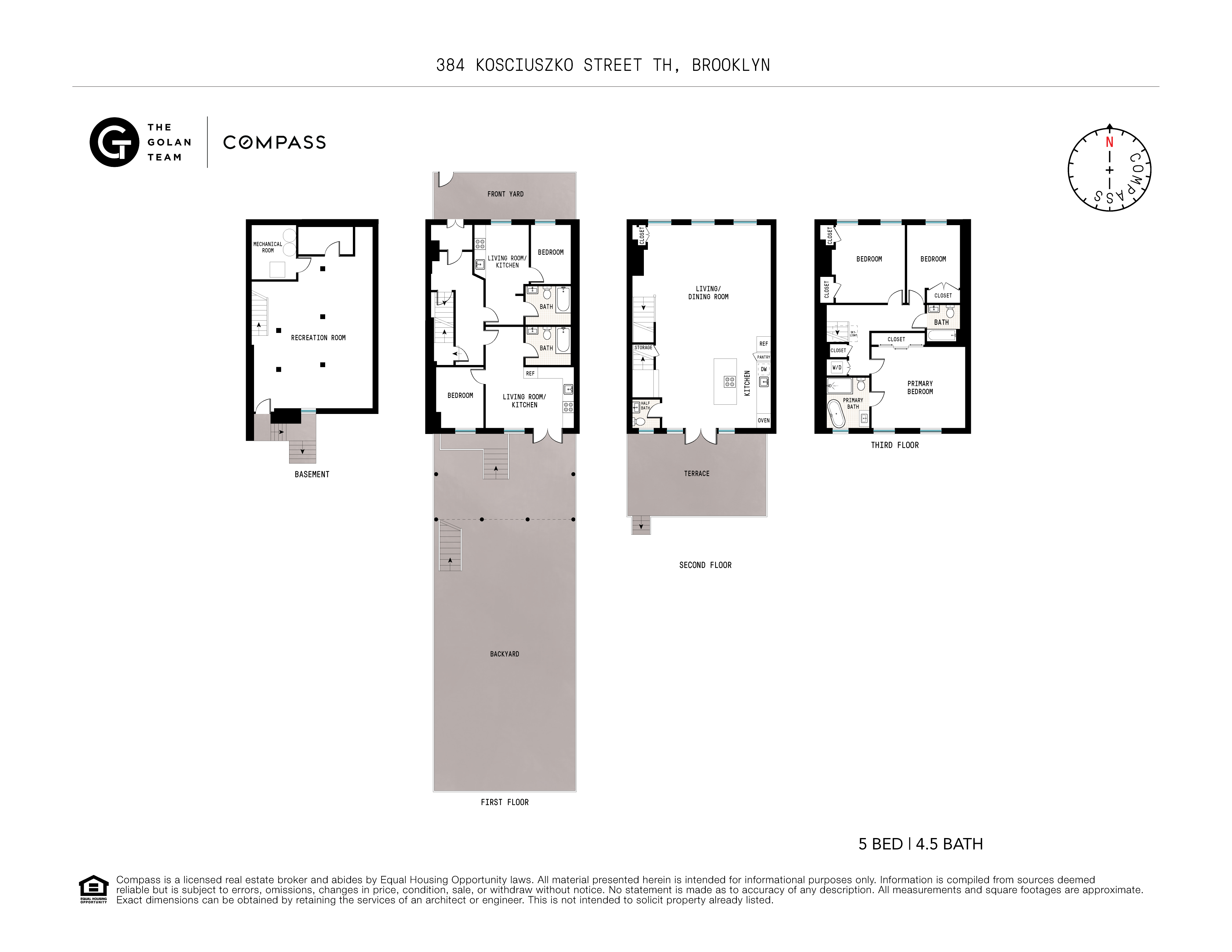 Floorplan for 384 Kosciuszko Street