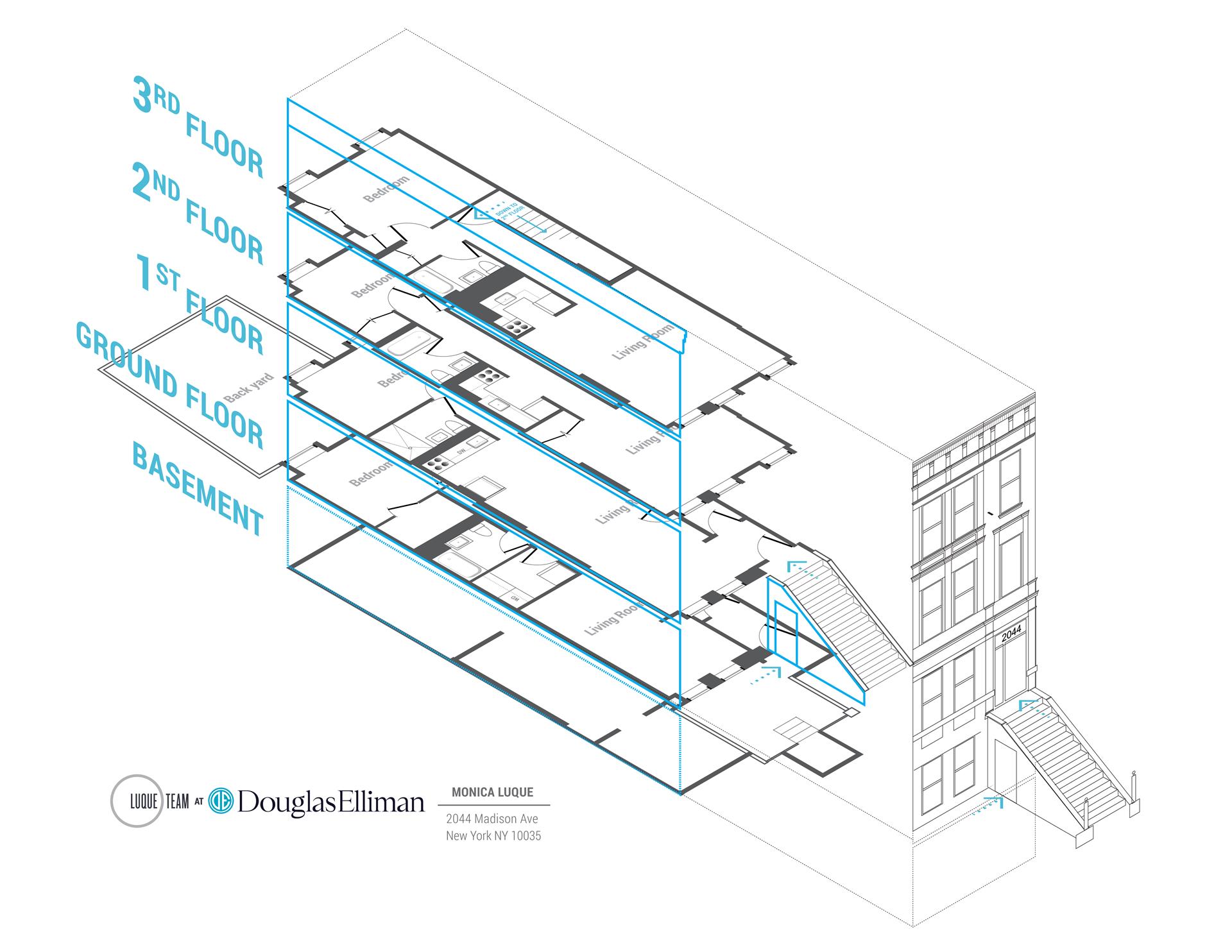 Floorplan for 2044 Madison Avenue, BUILDING