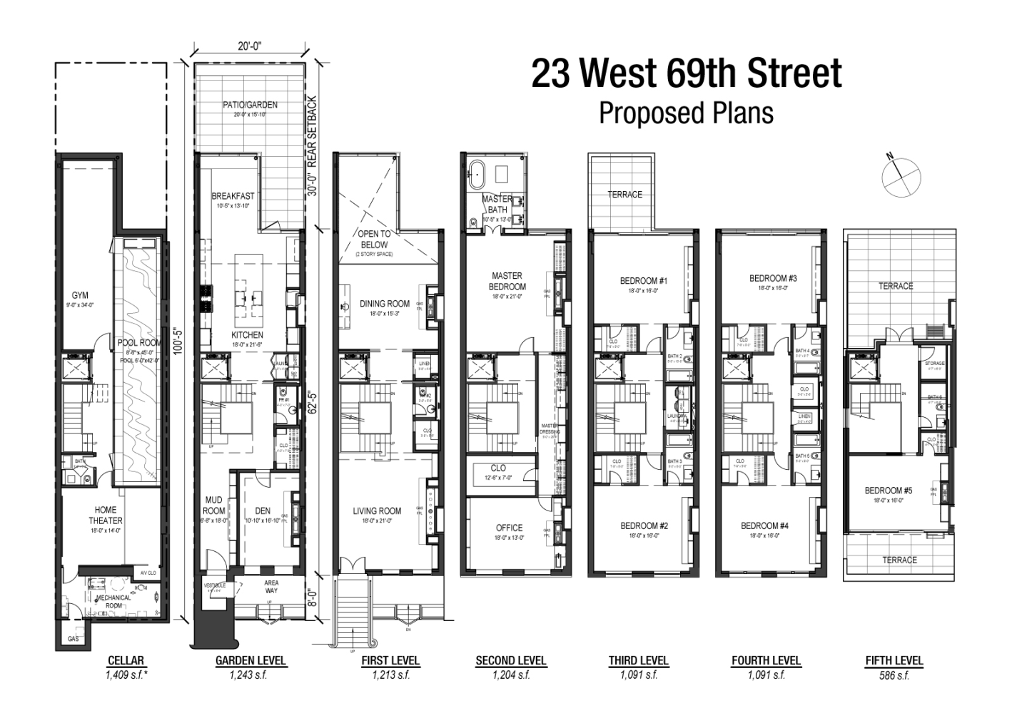 Floorplan for 23 West 69th Street