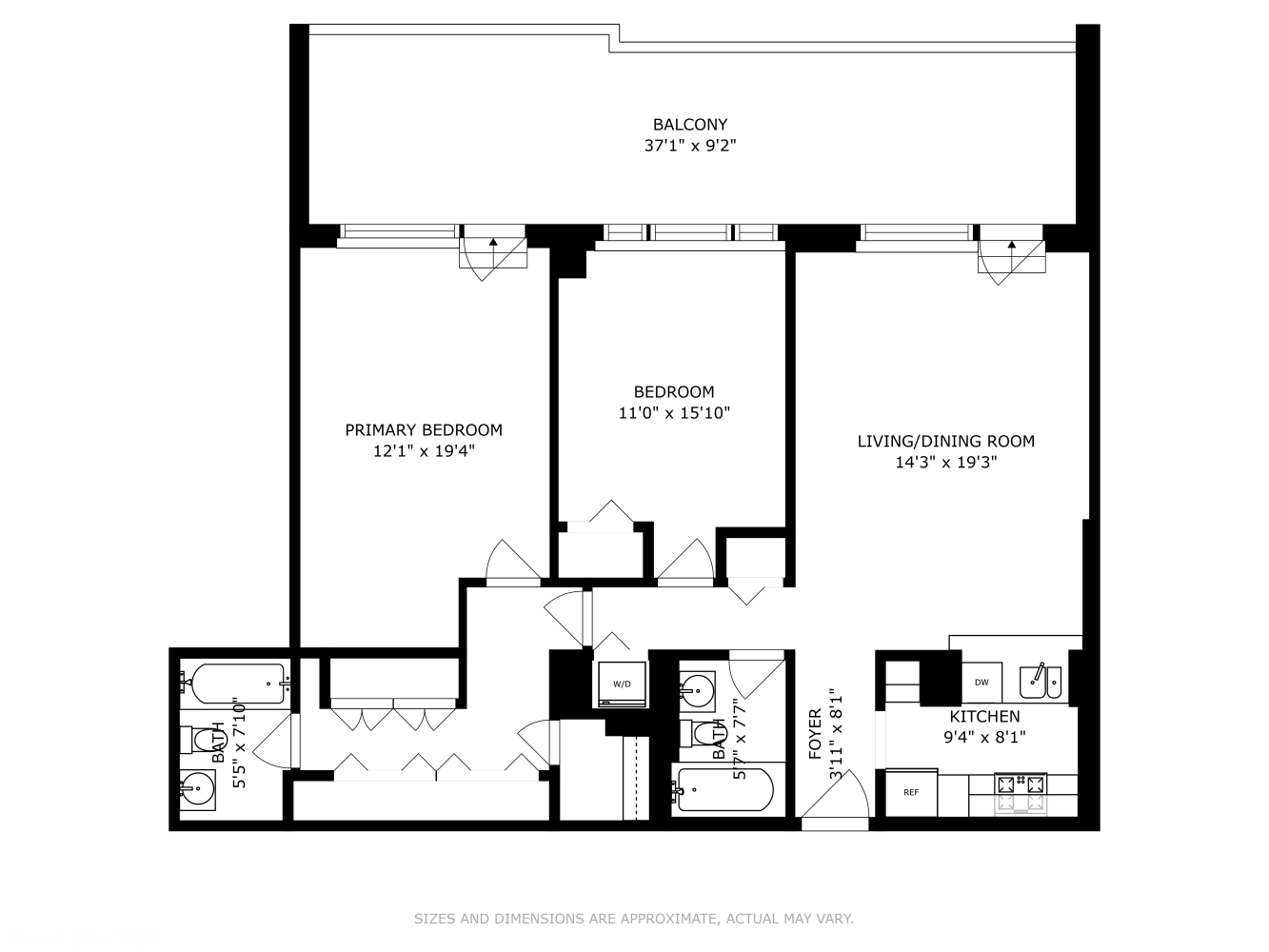 Floorplan for 30 East 85th Street, 3G