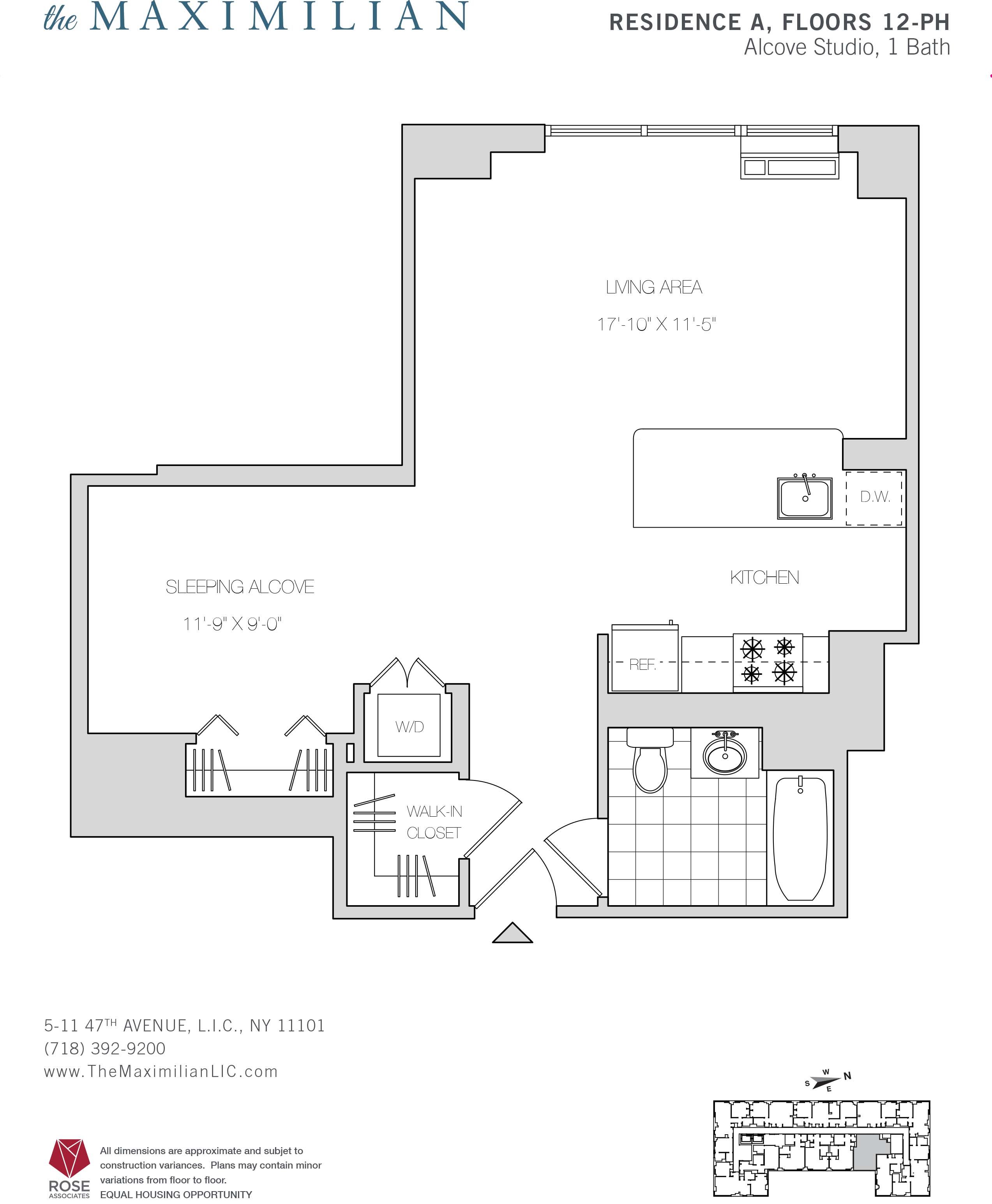 Floorplan for 5-11 47th Avenue, 6-A