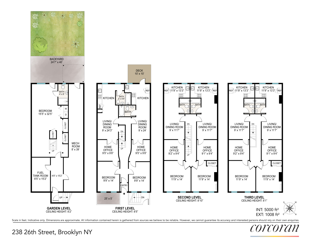 Floorplan for 238 26th Street, MULTIFAM