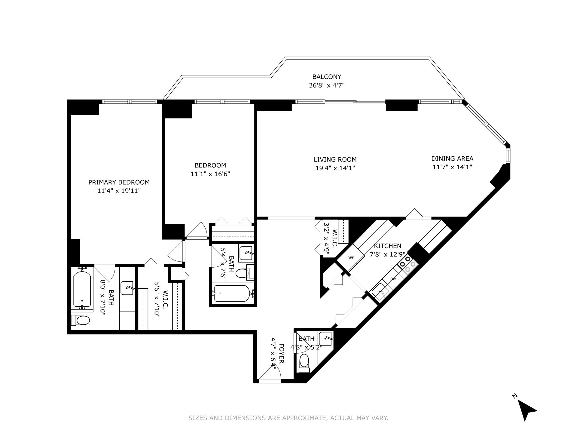 Floorplan for 240 East 47th Street, 37C