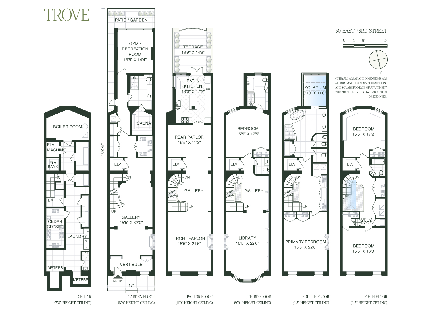 Floorplan for 50 East 73rd Street