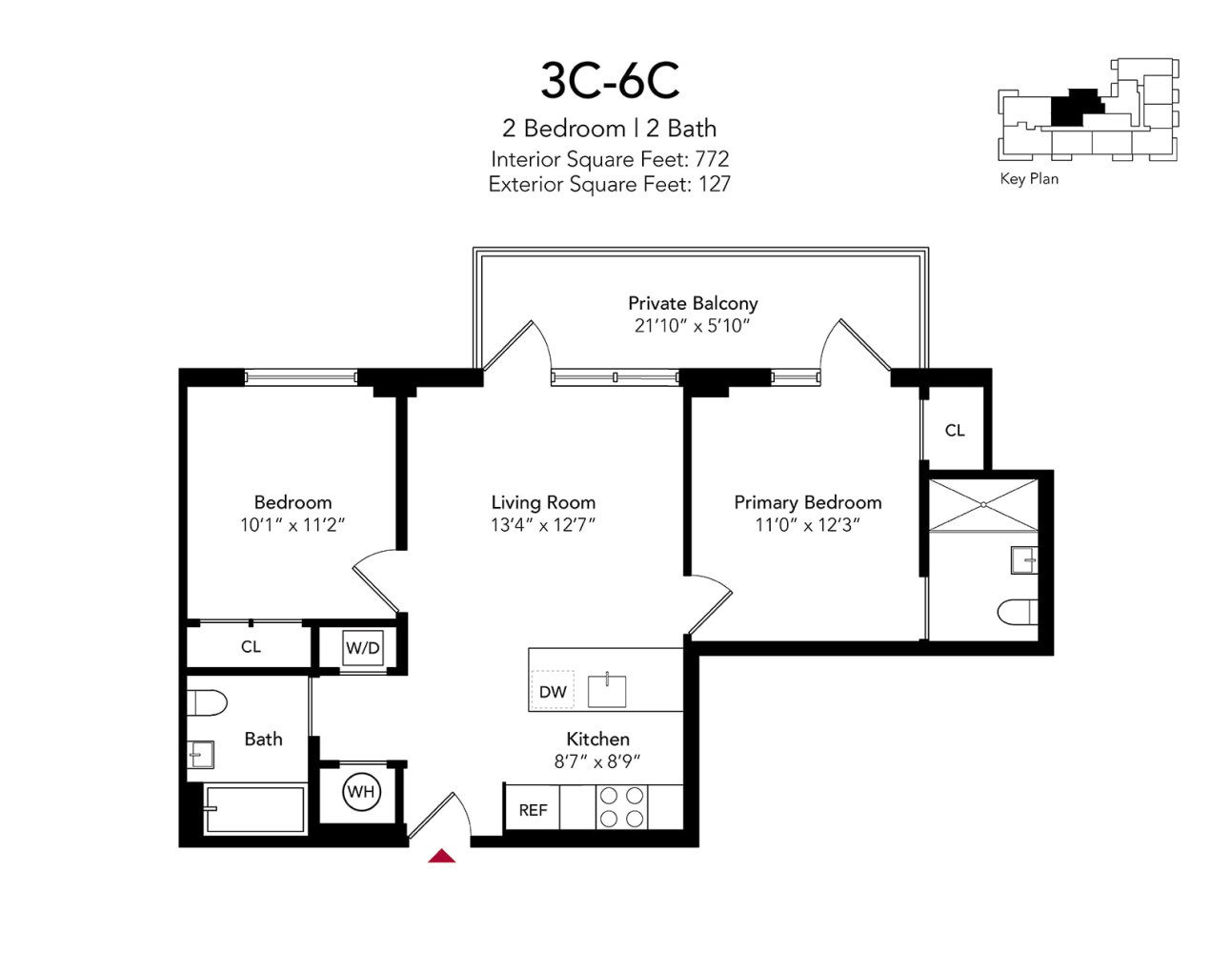 Floorplan for 27-09 40th Avenue, 3C