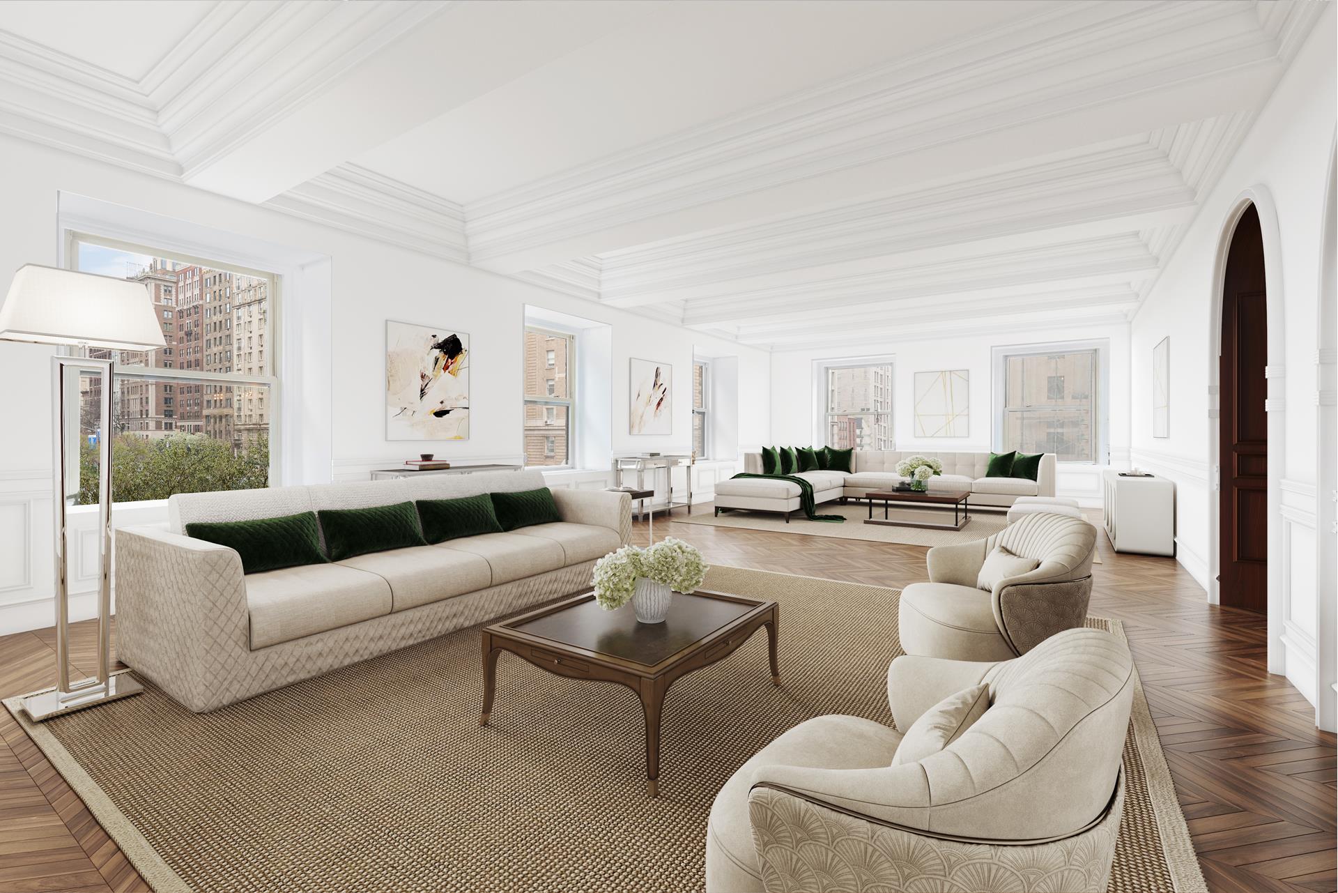 898 Park Avenue 4Floor, Lenox Hill, Upper East Side, NYC - 2 Bedrooms  
2.5 Bathrooms  
5 Rooms - 