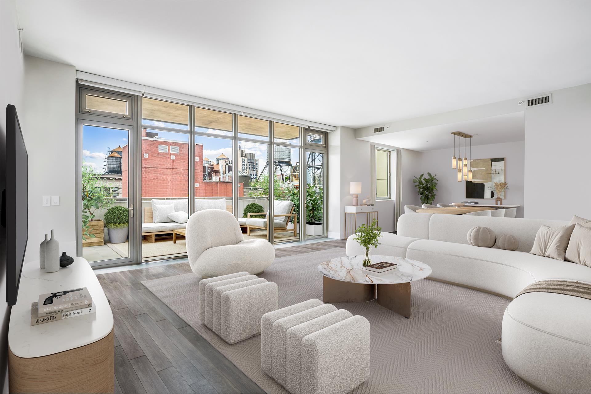 124 West 23rd Street 15A, Chelsea, Downtown, NYC - 3 Bedrooms  
3 Bathrooms  
6 Rooms - 